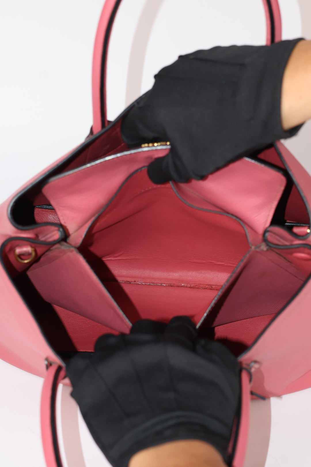 Prada Double Media Saffiano