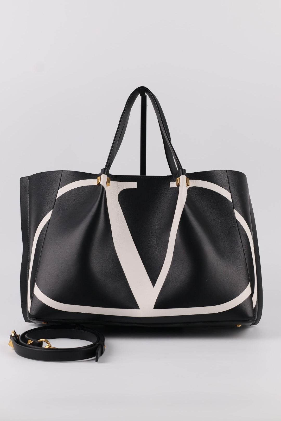 Valentino V Logo Tote
