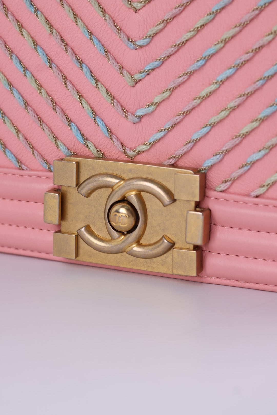 Chanel Boy Small in Pelle