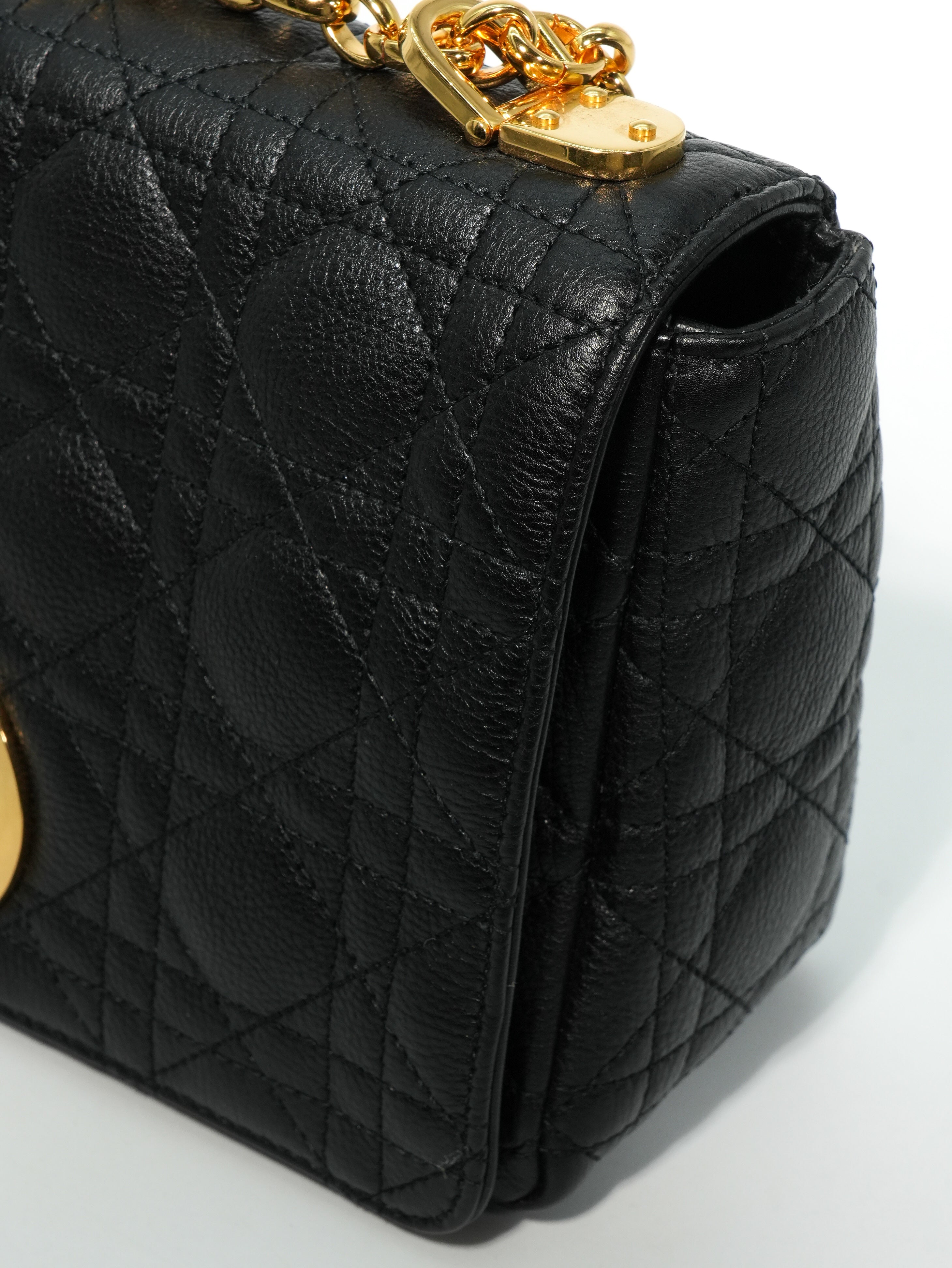 Dior Caro Media in Pelle