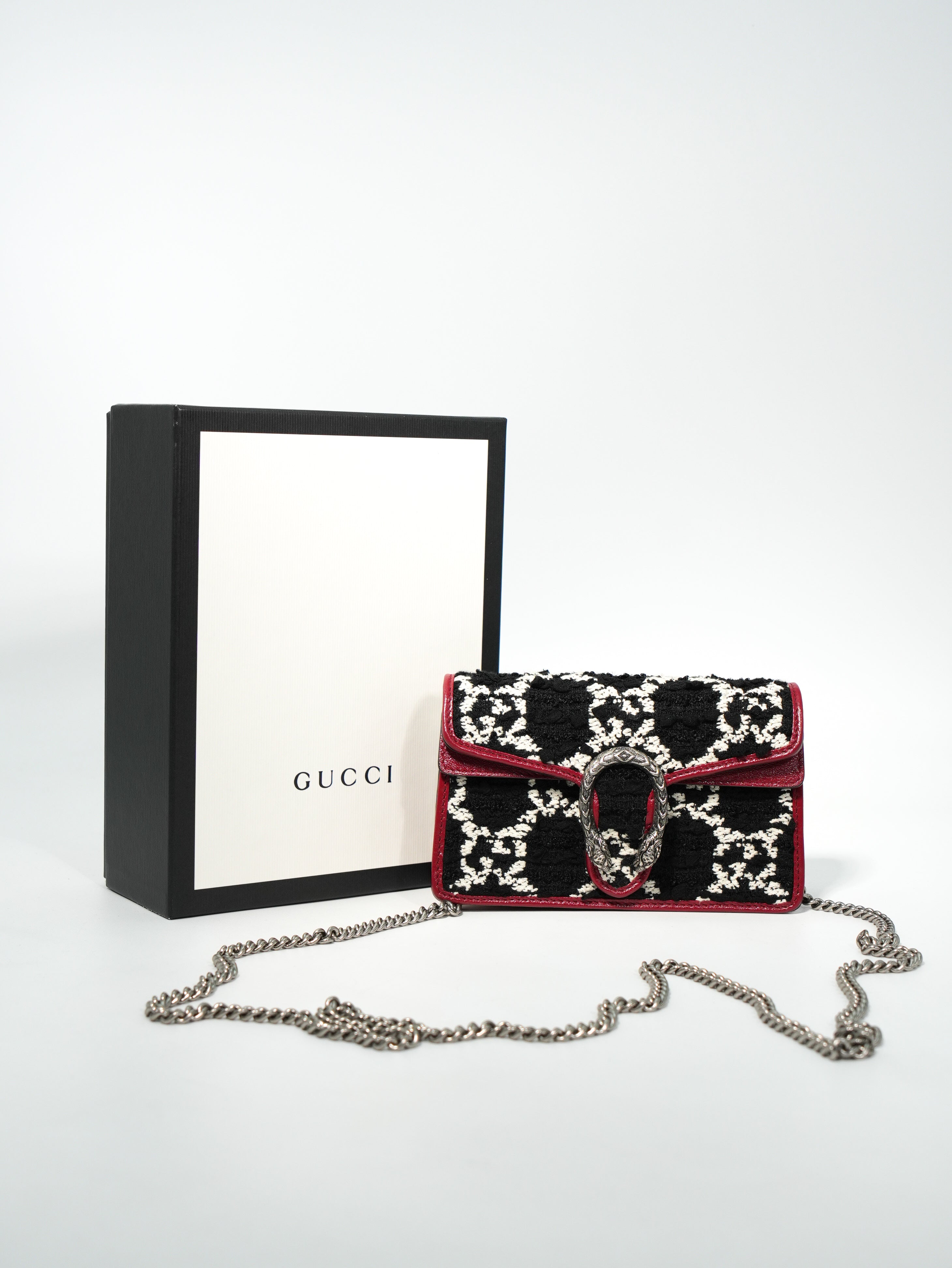 Guccio Mini Dionysus GG Tweed