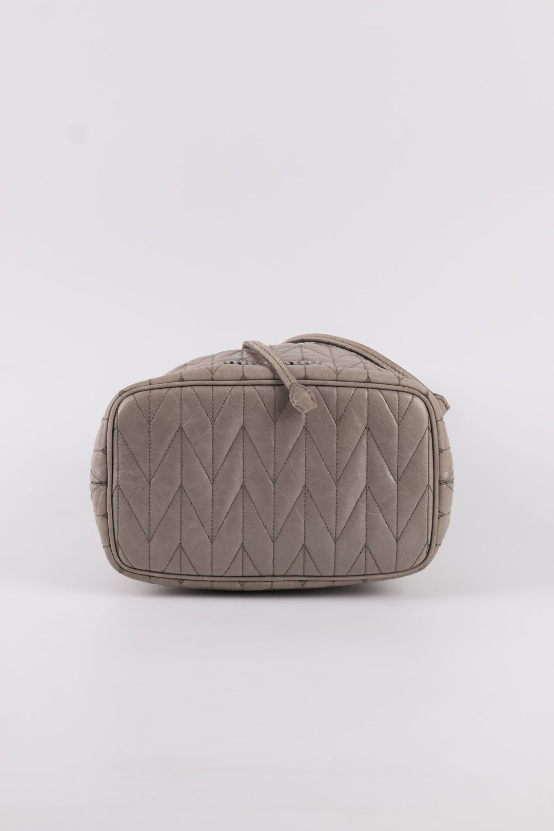 Miu Miu Bucket in Pelle