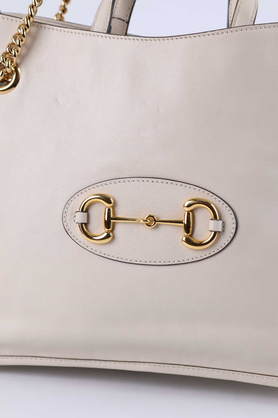 Gucci Horsebit Tote in Pelle
