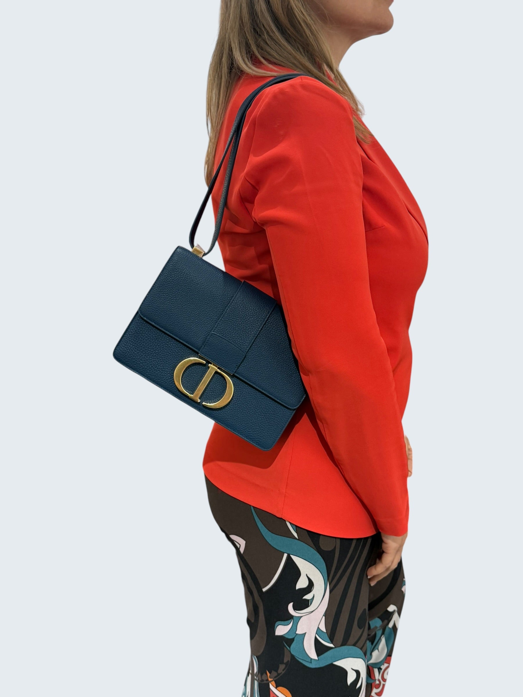 Dior Montaigne in Pelle Martellata