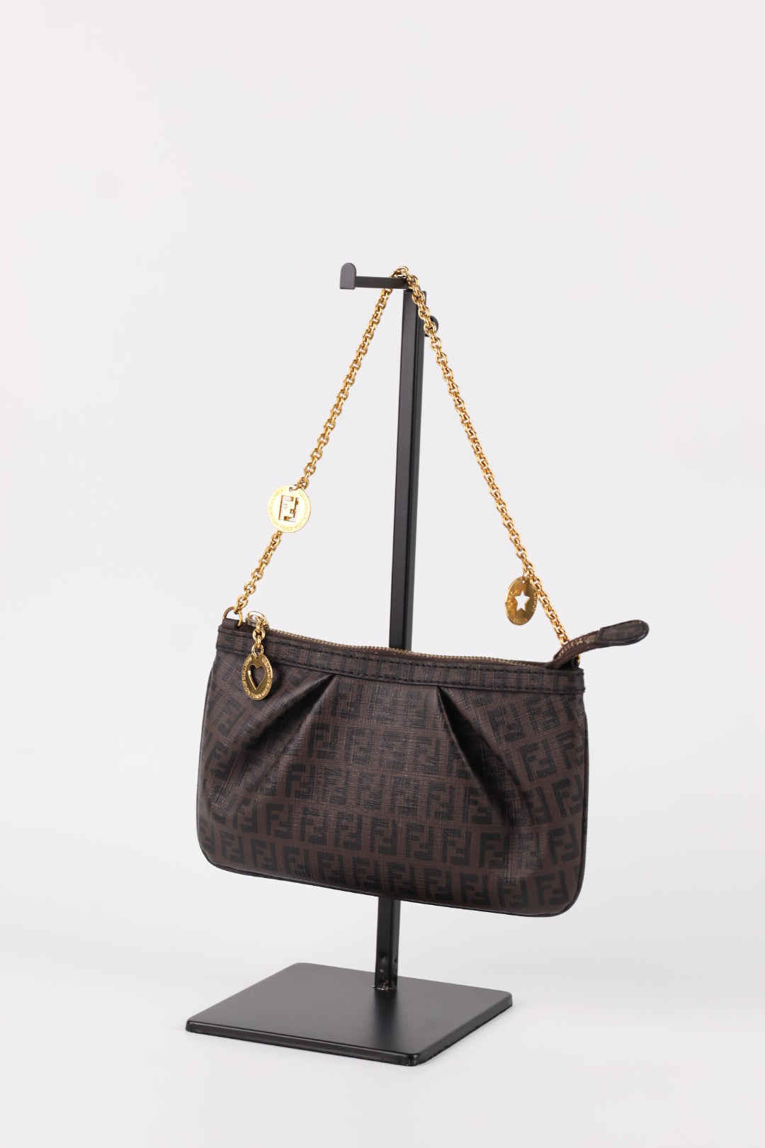 Fendi Chain Pochette FF Logo