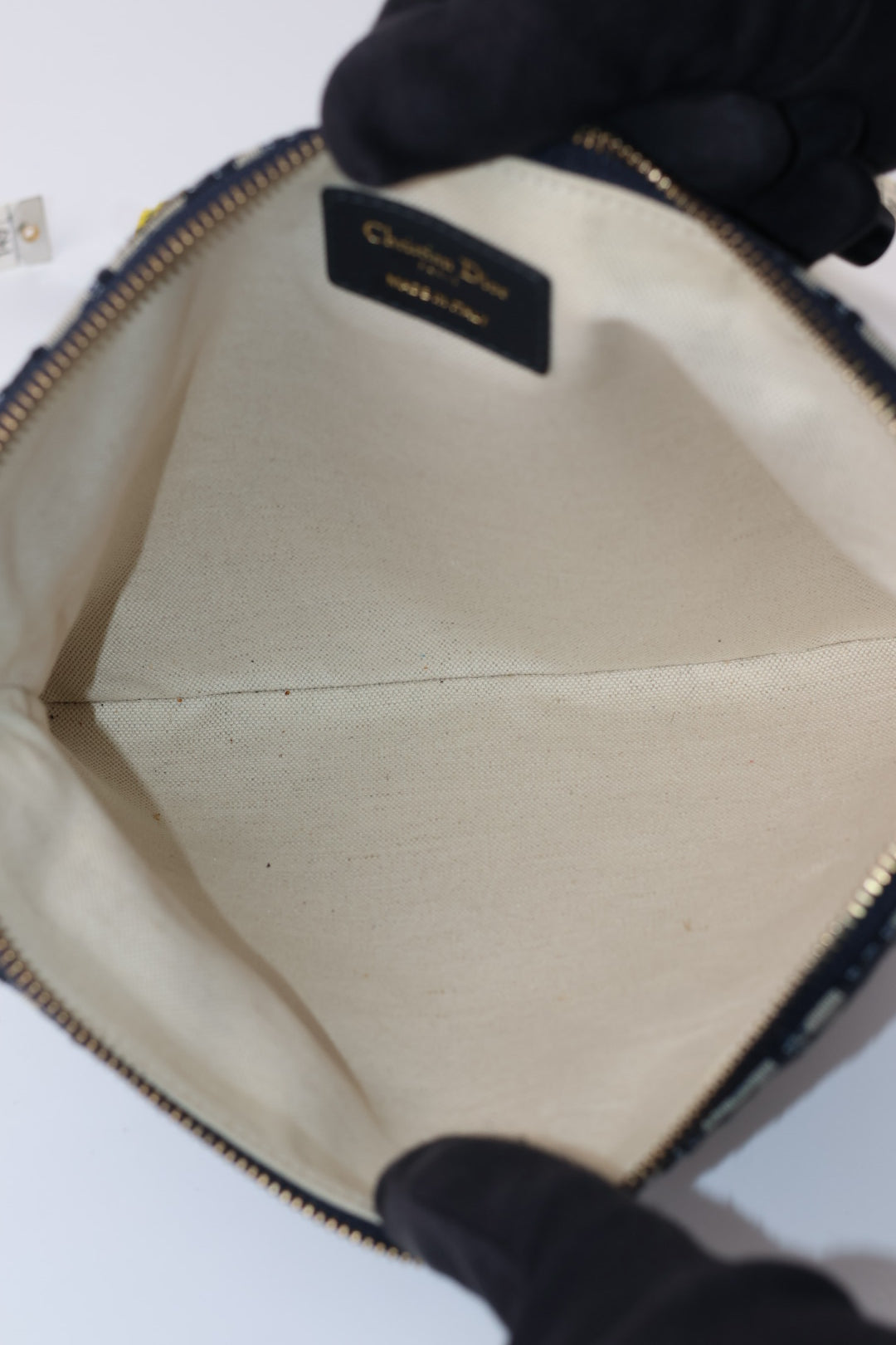 Dior pochette Diortravel Jaquard Oblique