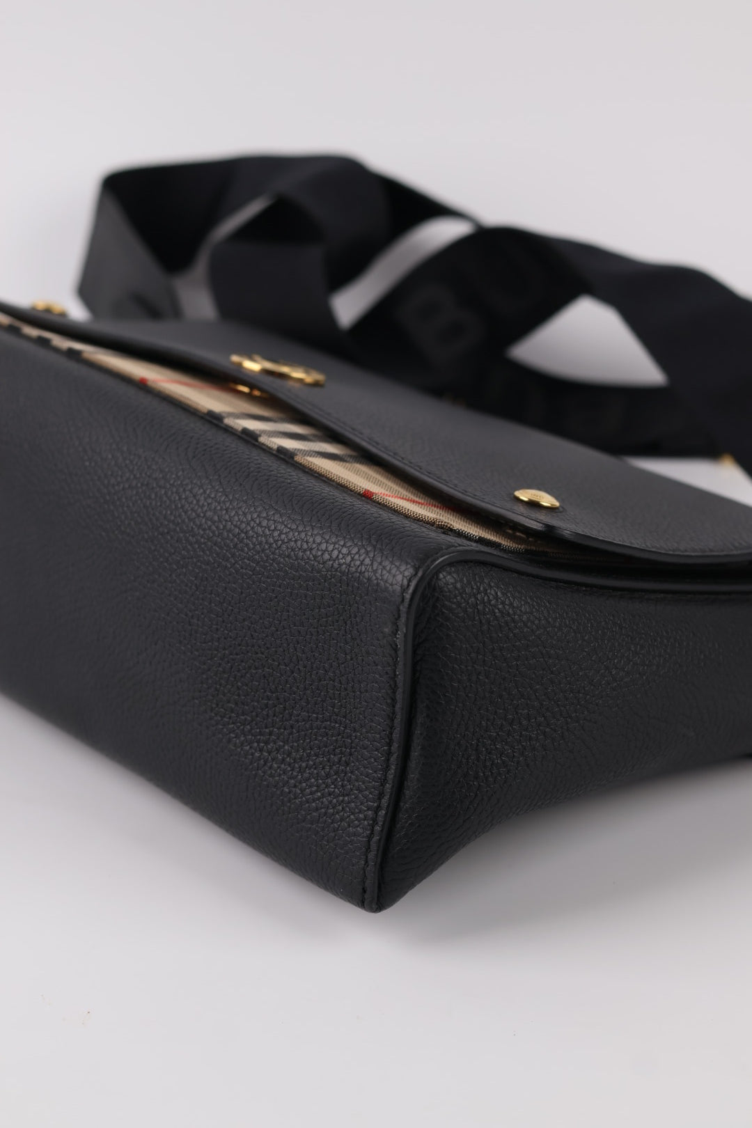Burberry Note in Pelle Check