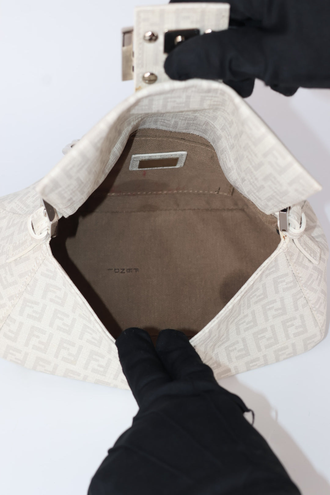 Fendi Mini Mama Baguette FF Zucchino