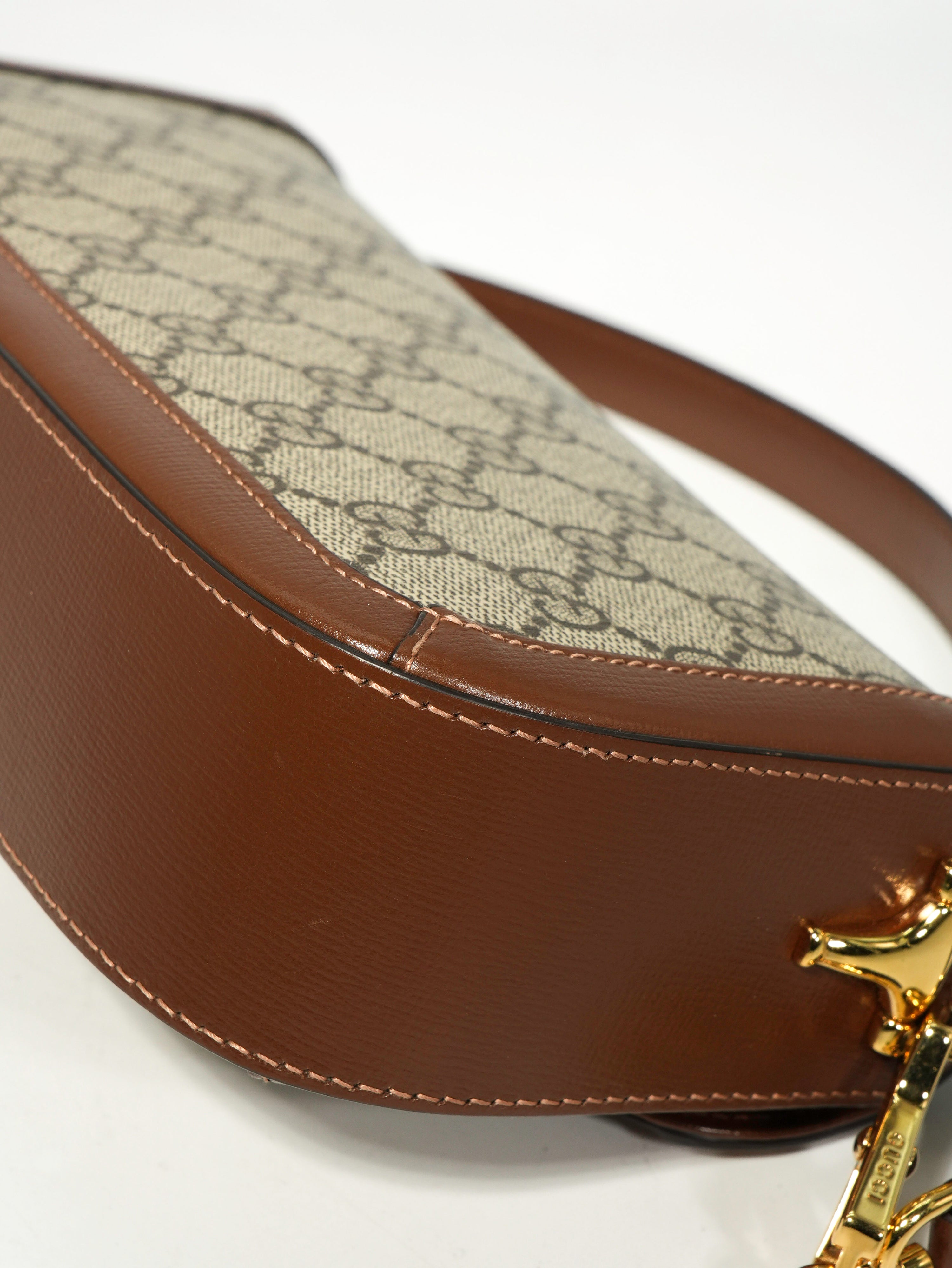 Gucci Horsebit East-West GG Supreme