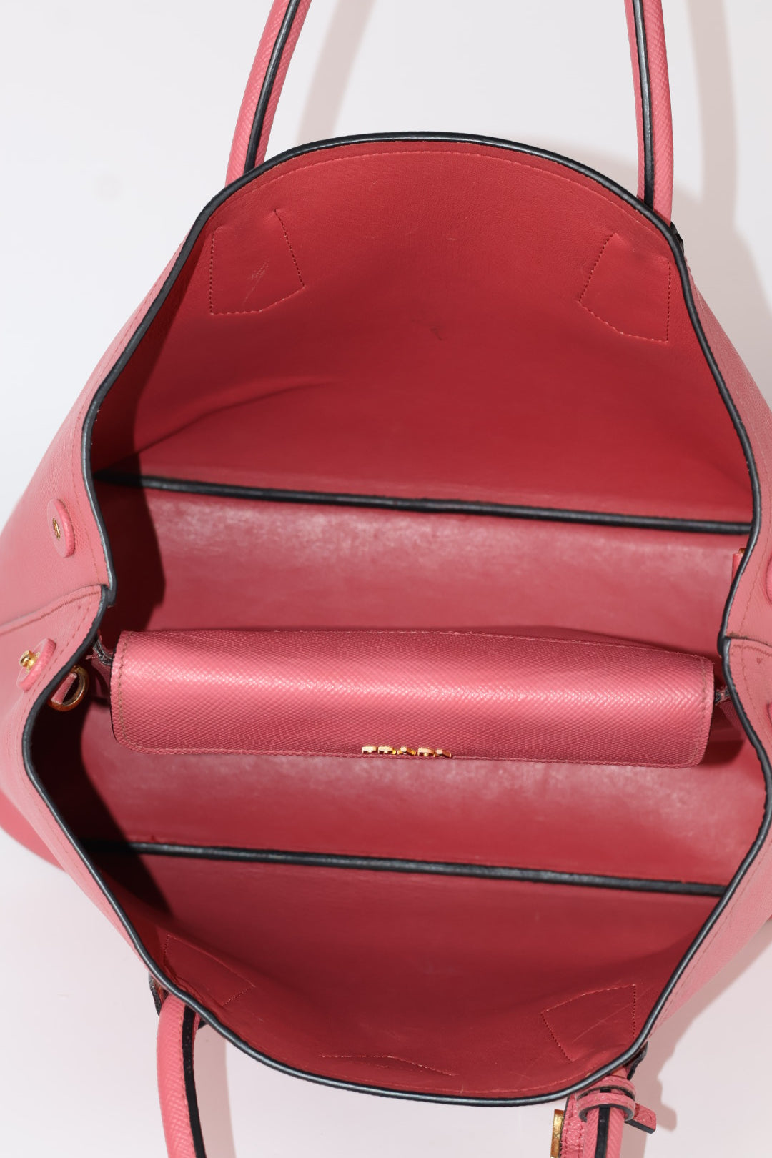 Prada Double Media Saffiano