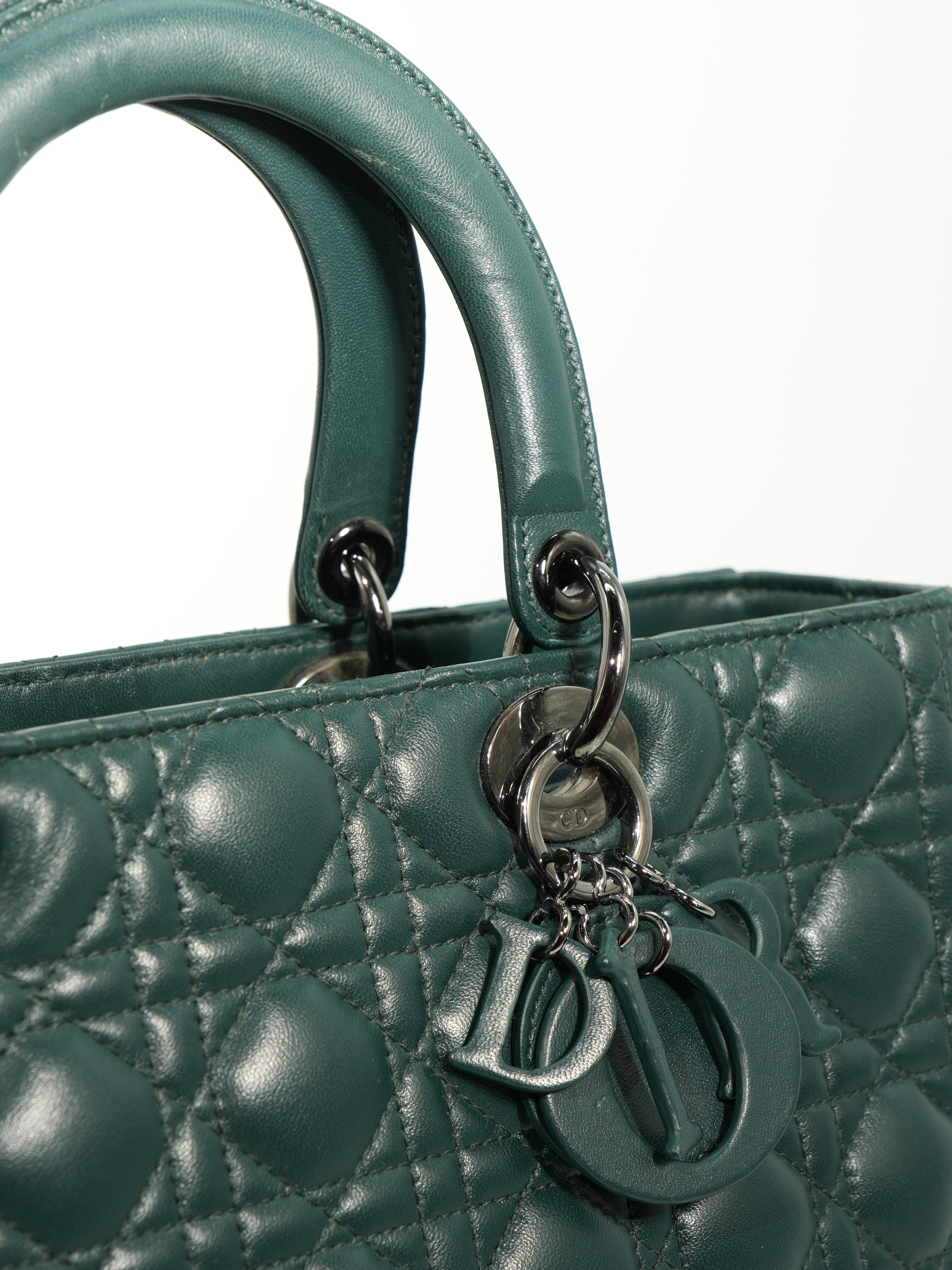 Lady Dior Large in Pelle