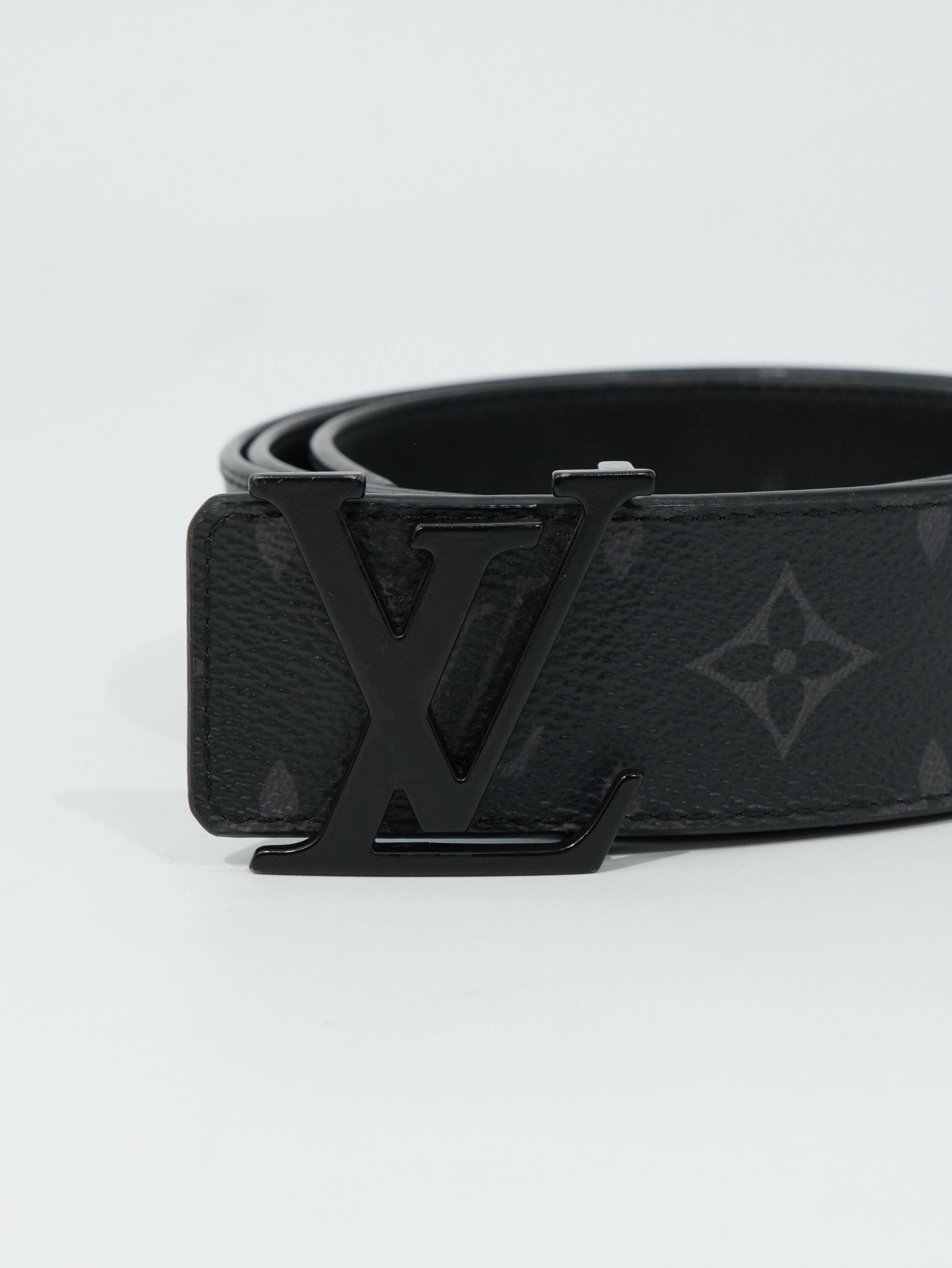 Louis Vuitton Cintura Initiales Monogram Eclipse