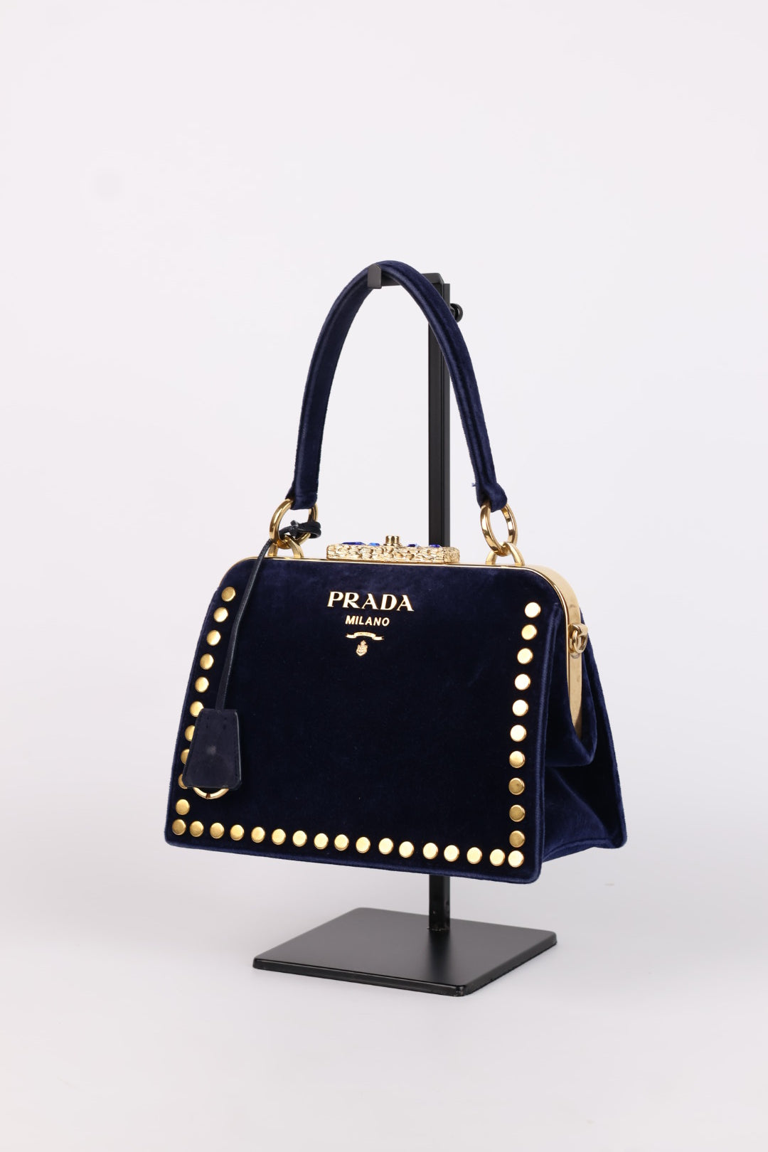 Prada Top Handle Velvet