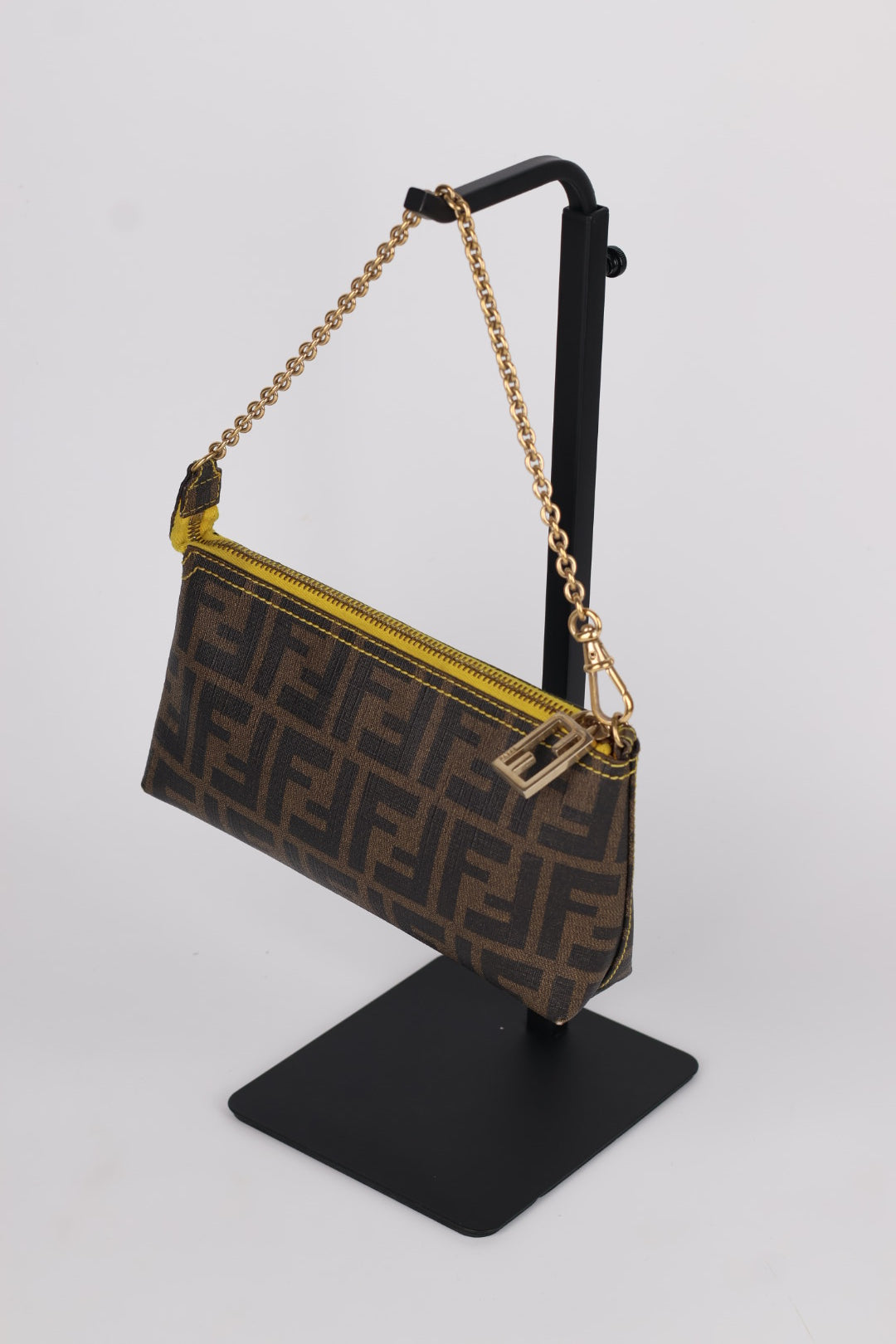 Fendi Chain Pochette FF Logo