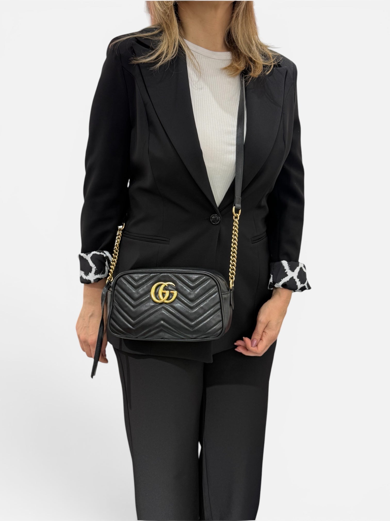 Gucci Marmont Camera Bag Matelassé