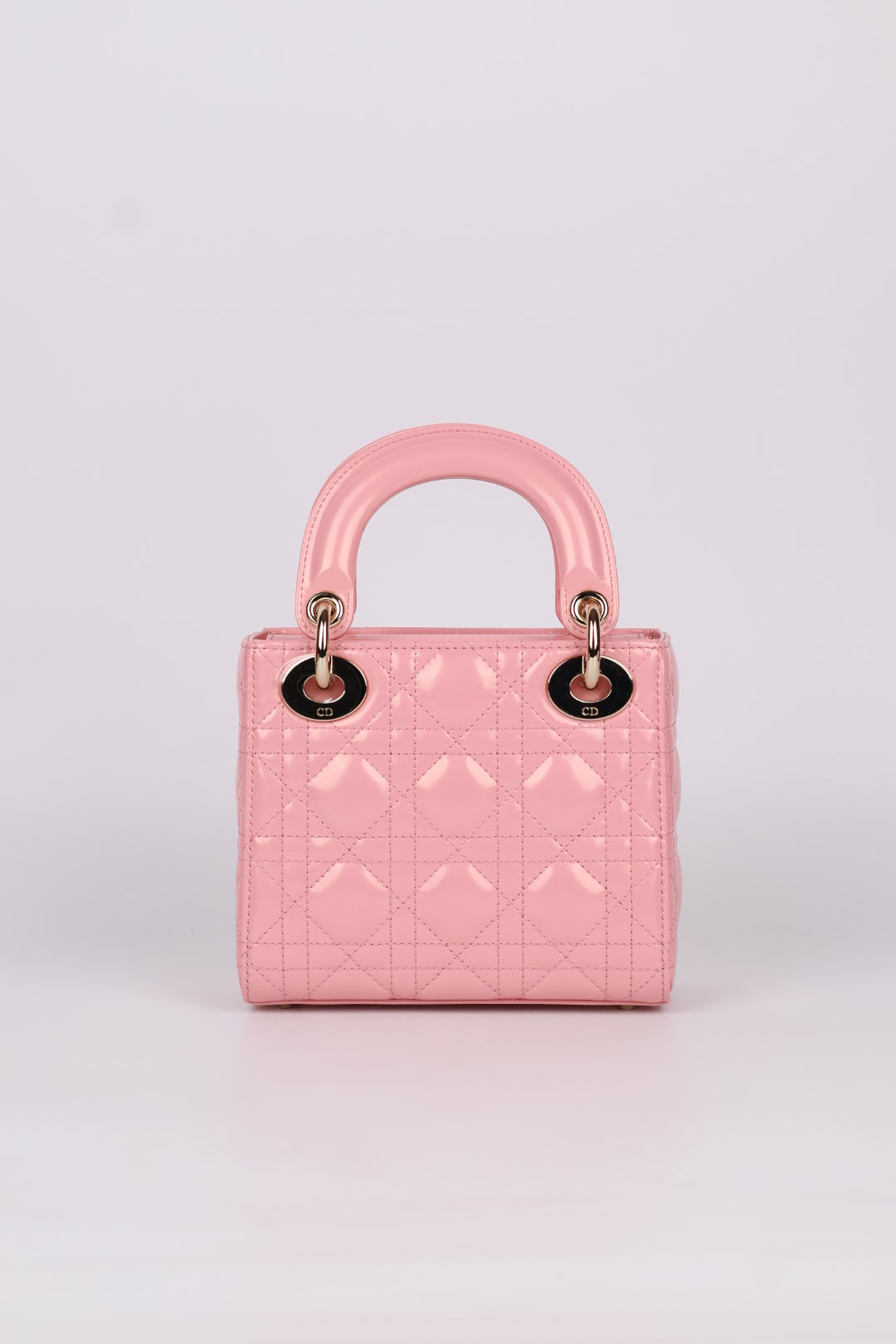 Lady Dior Mini in Pelle Rosa