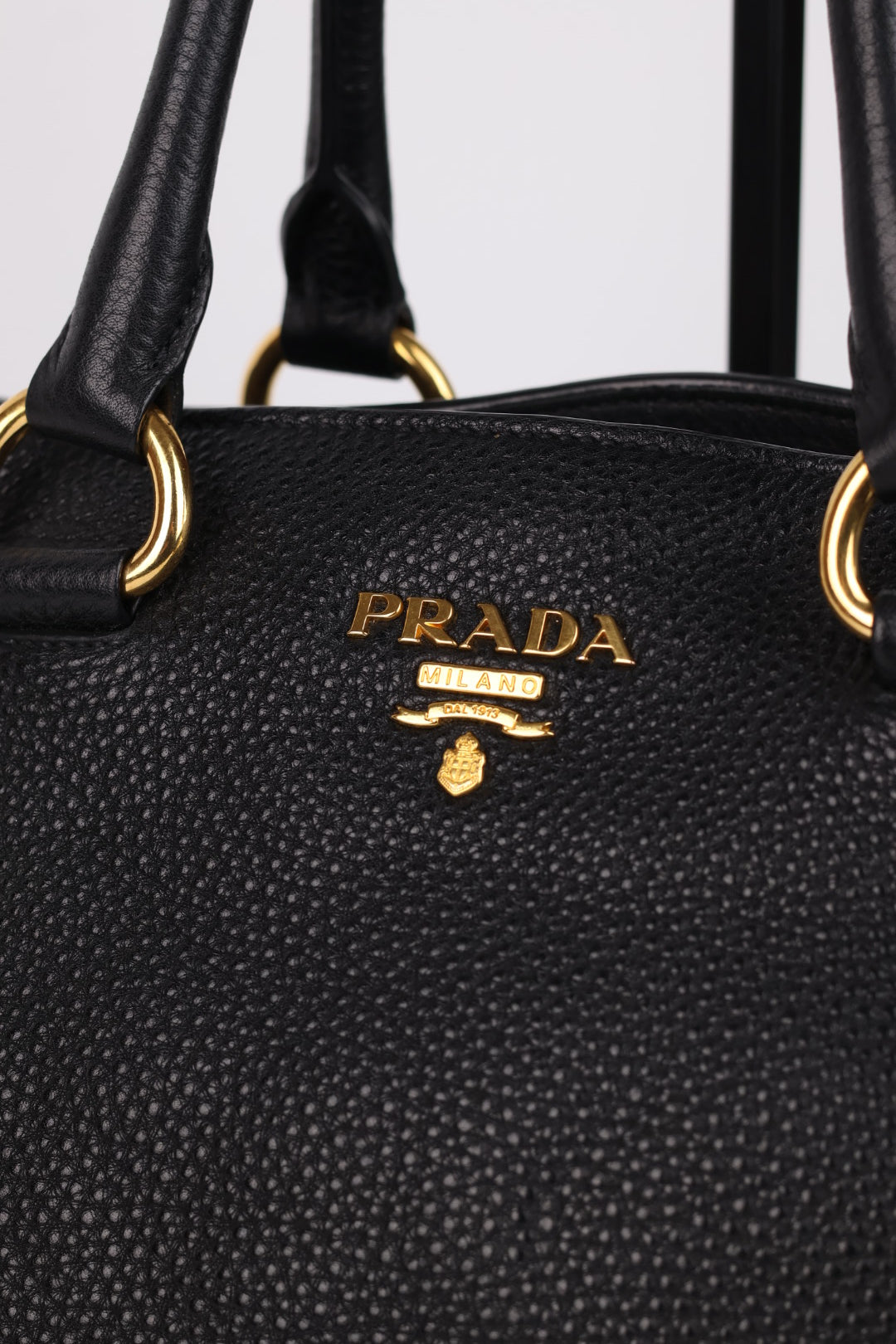 Prada Tote in Pelle Martellata