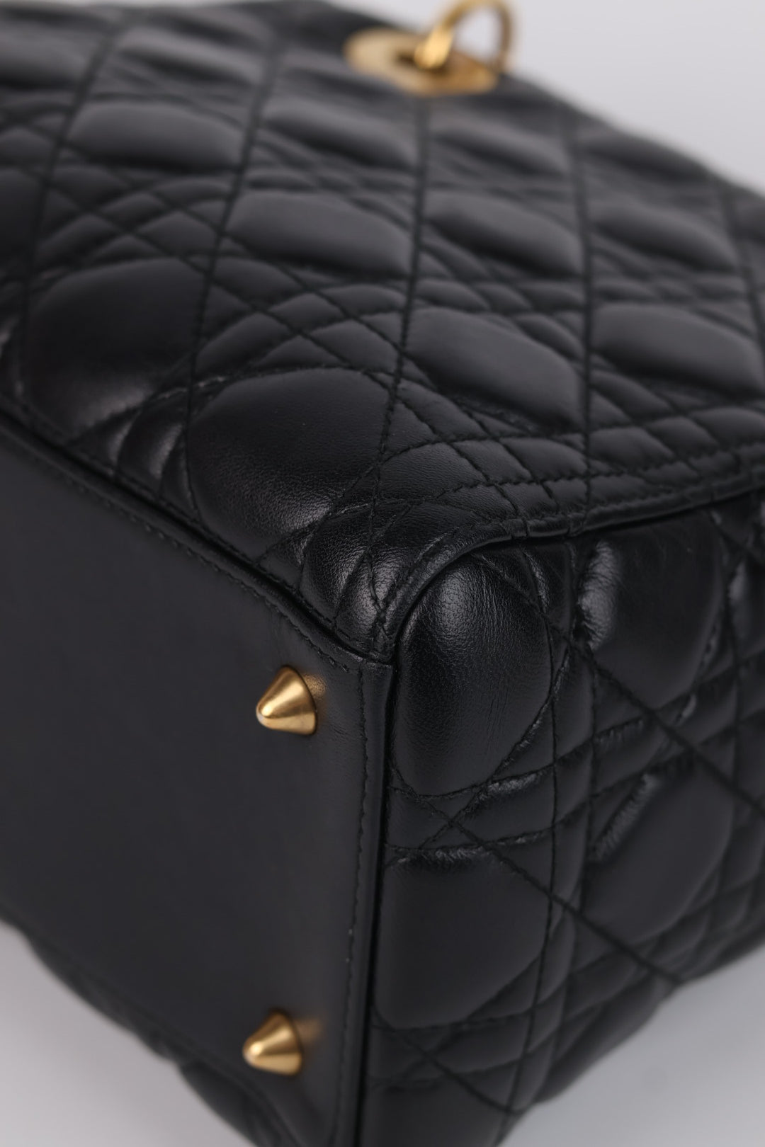 Lady Dior Meda in Pelle