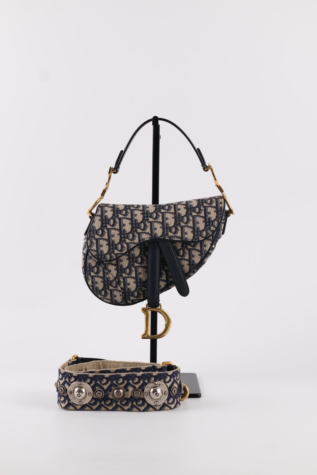 Dior Mini Saddle Jacquard Oblique