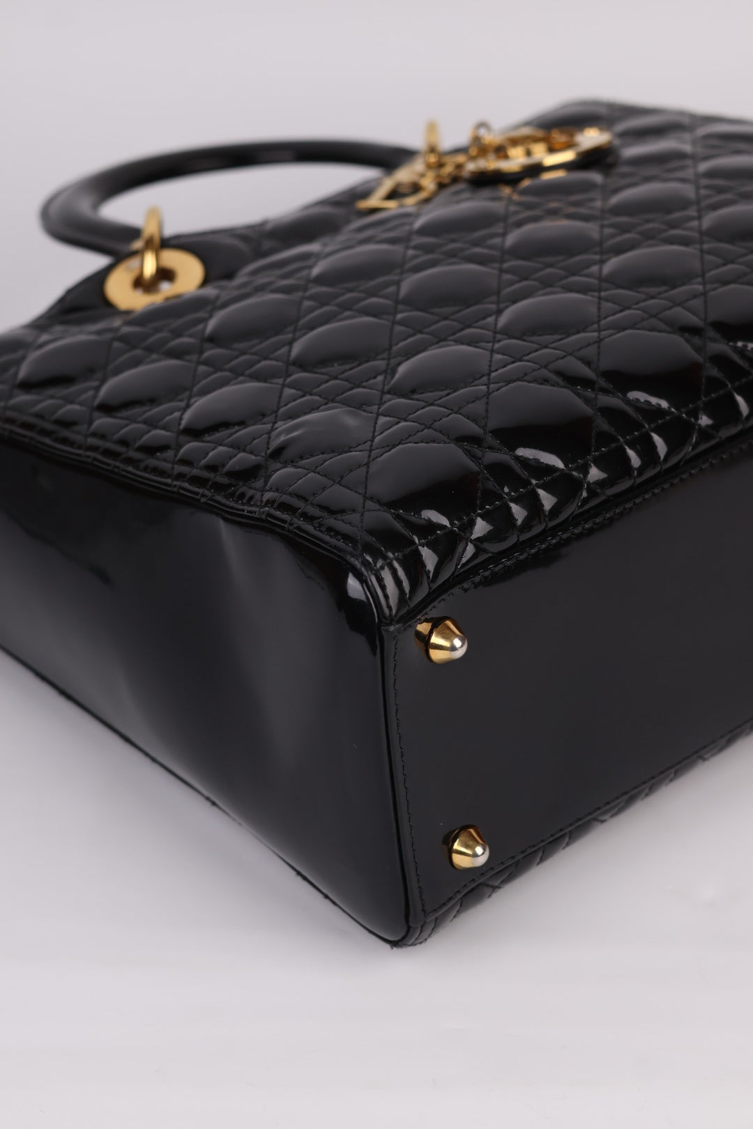 Lady Dior Large Vernis