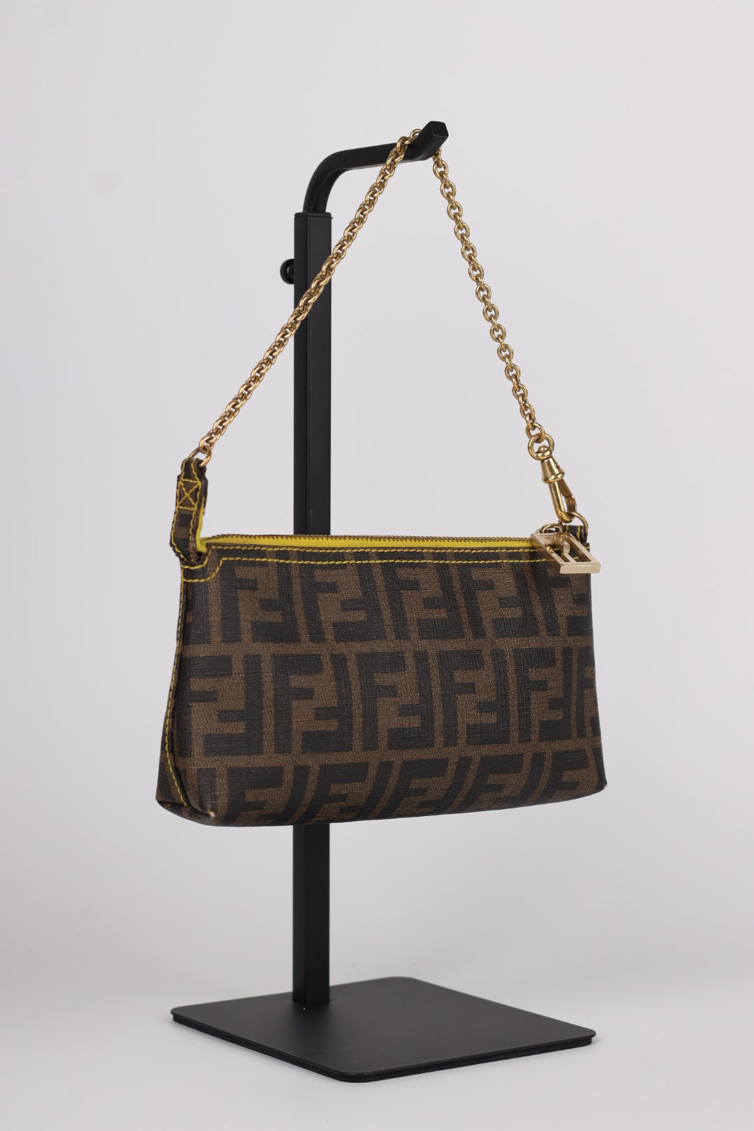 Fendi Chain Pochette FF Logo