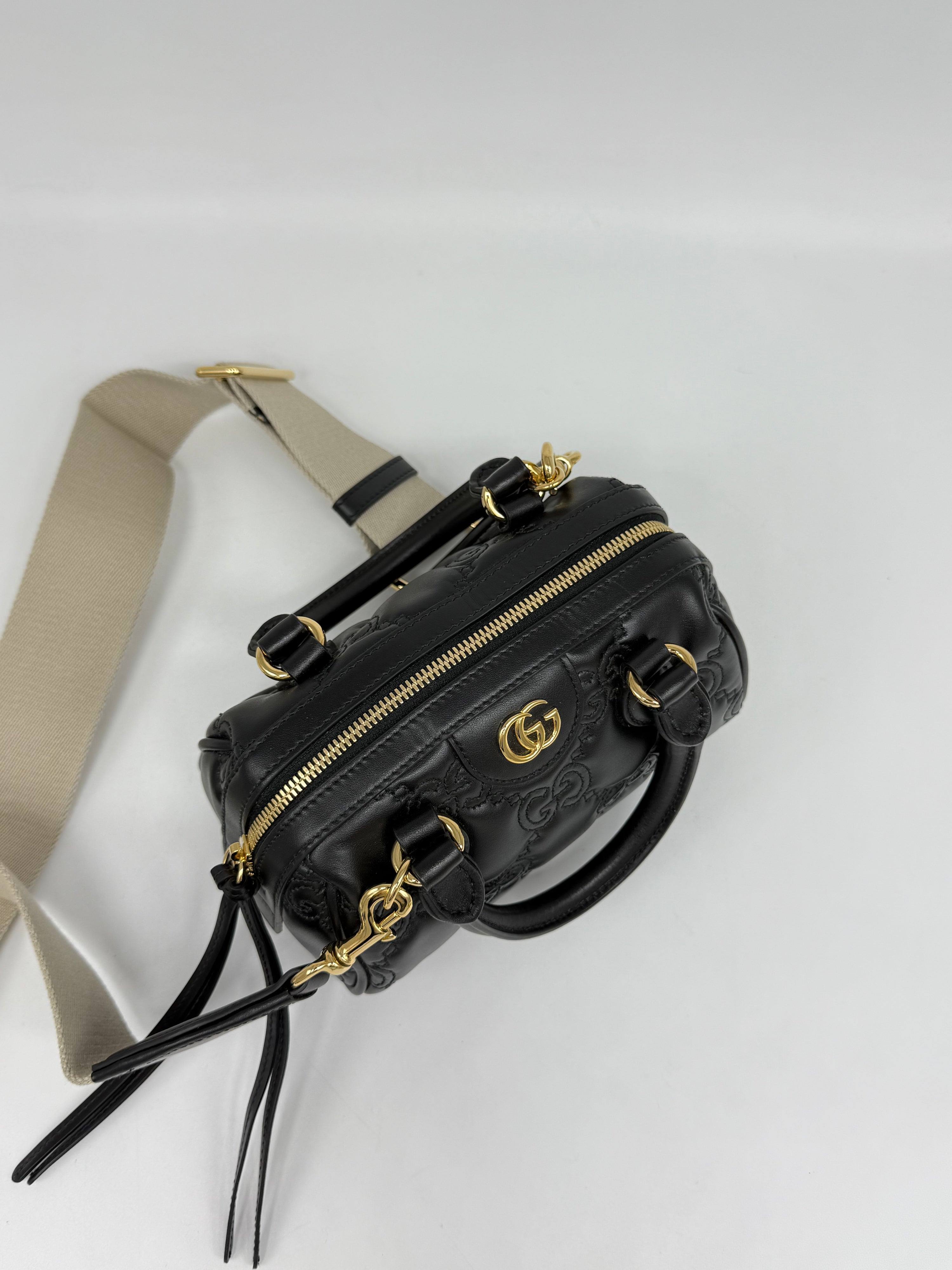 Gucci Mini Bauletto GG Matelassé