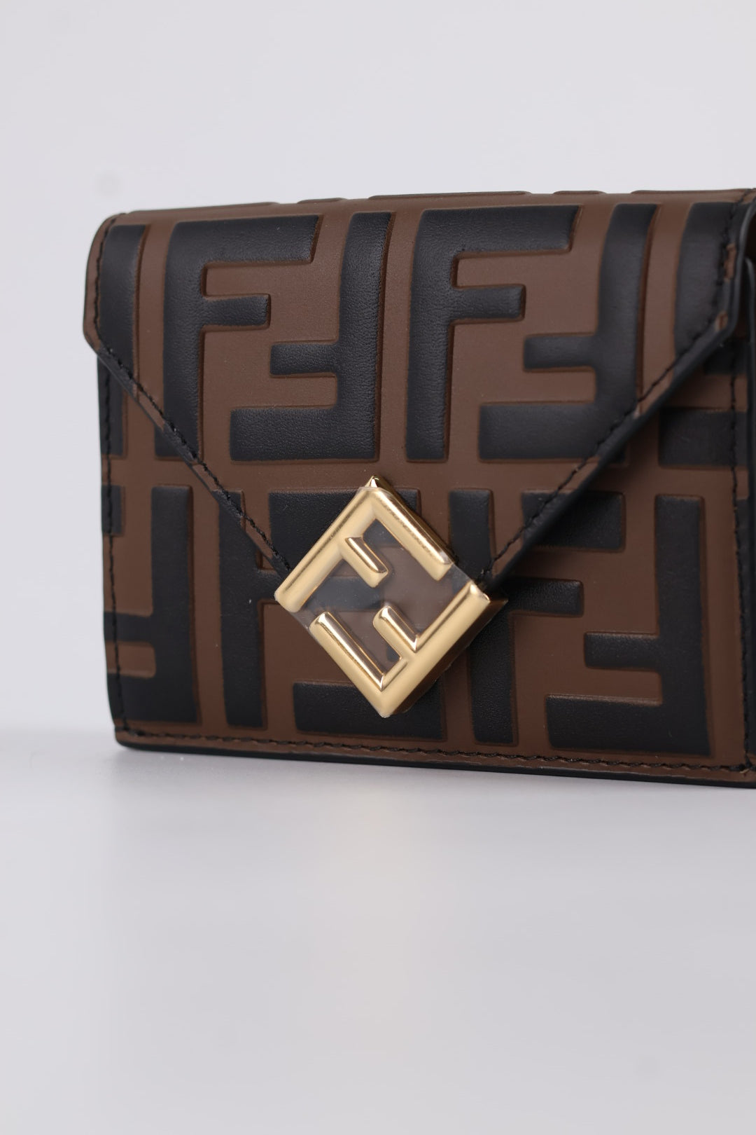 Fendi Portafoglio Compatto FF Diamonds