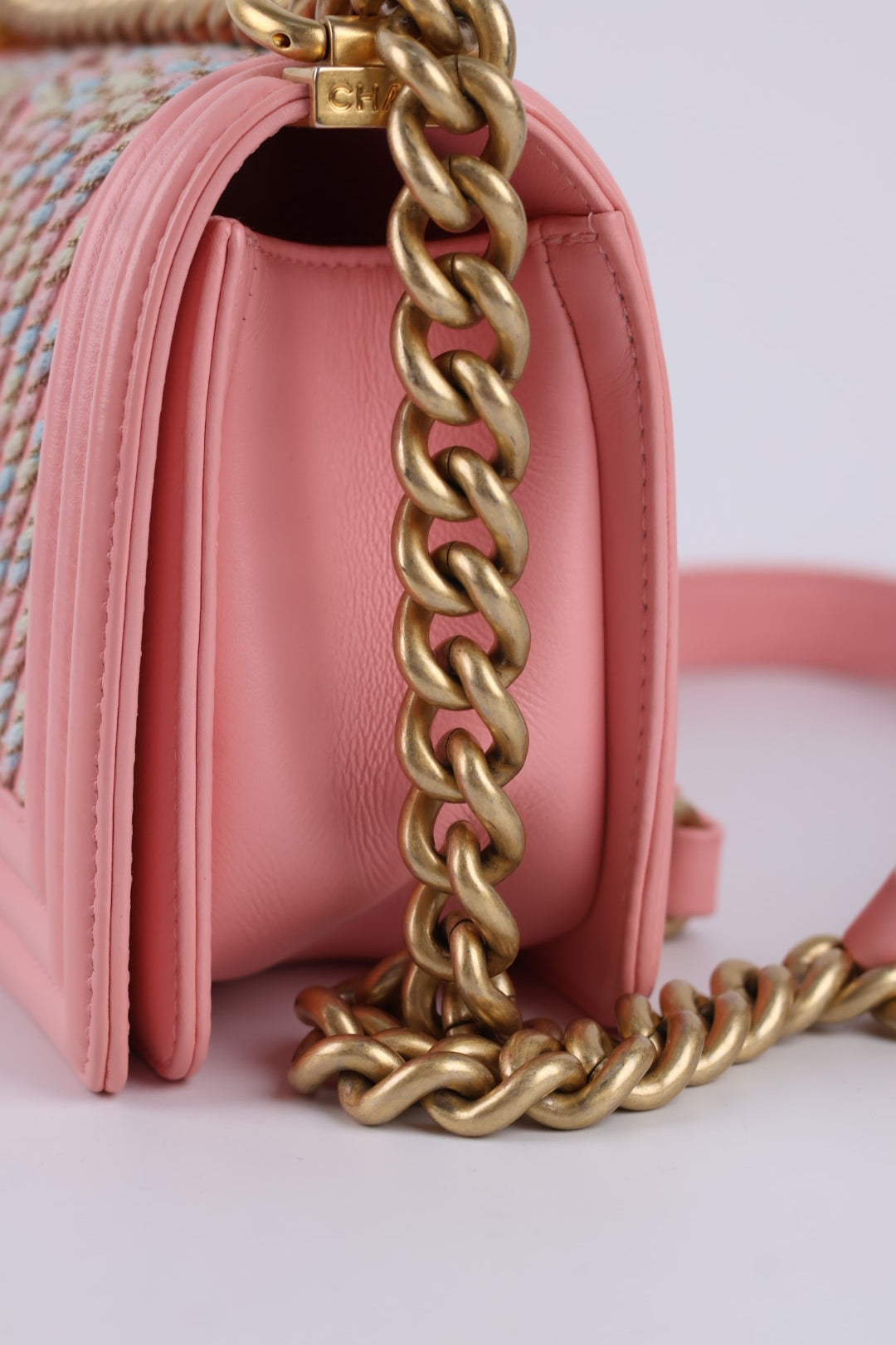 Chanel Boy Small in Pelle