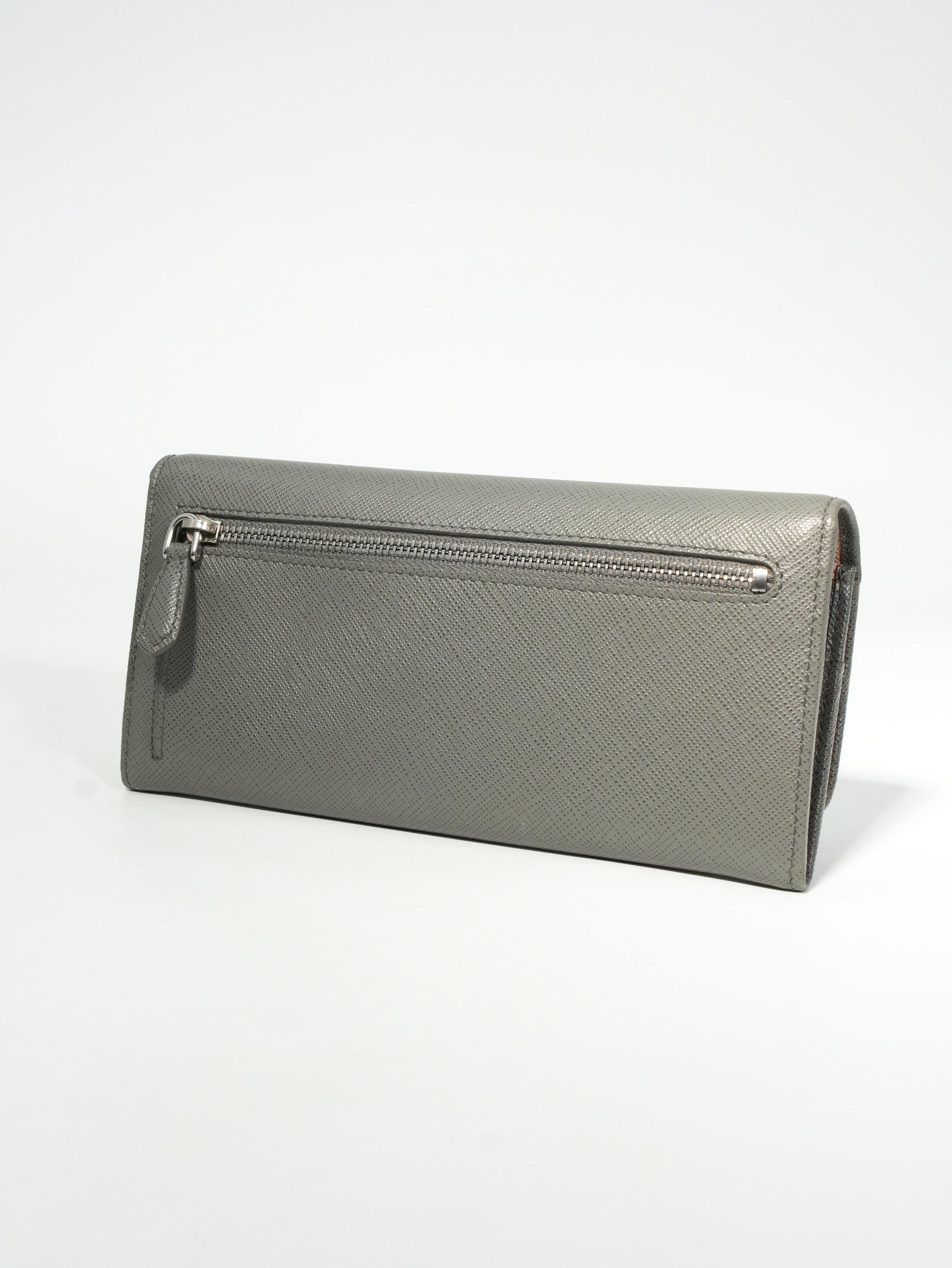 Prada Portafoglio Saffiano Lungo