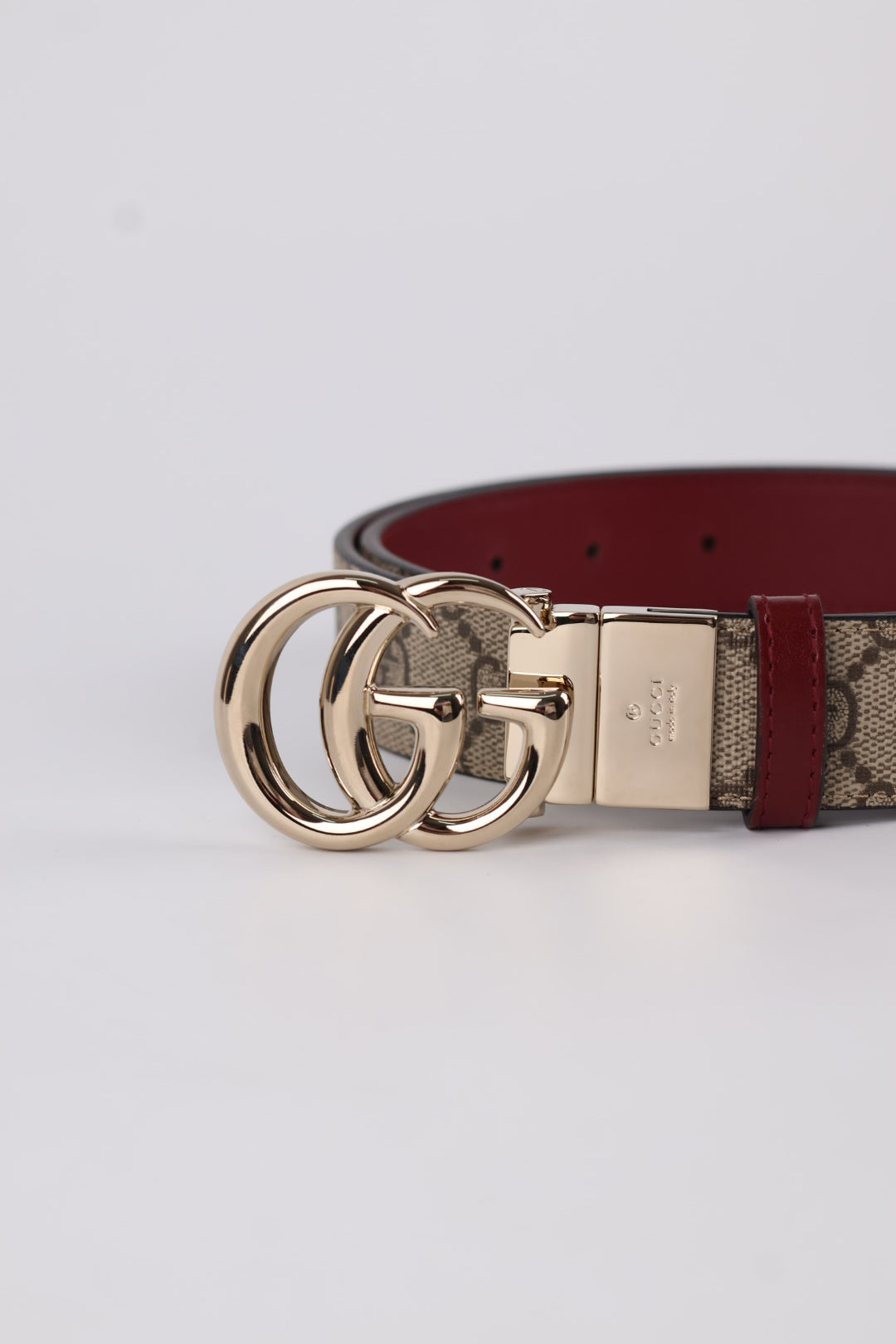 Gucci Cintura Marmont 3cm Reversibile