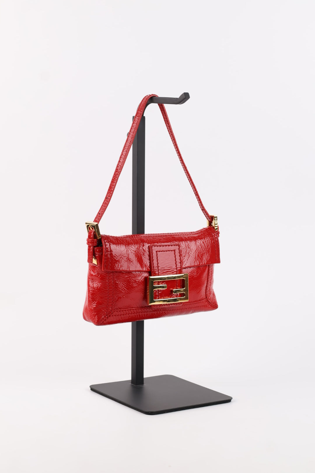 Fendi Mini Baguette in Vernice