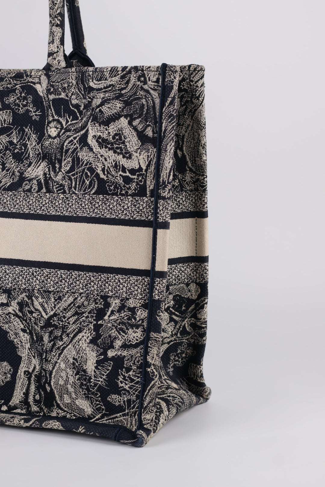 Dior Book Tote Grande Toile du Jouy
