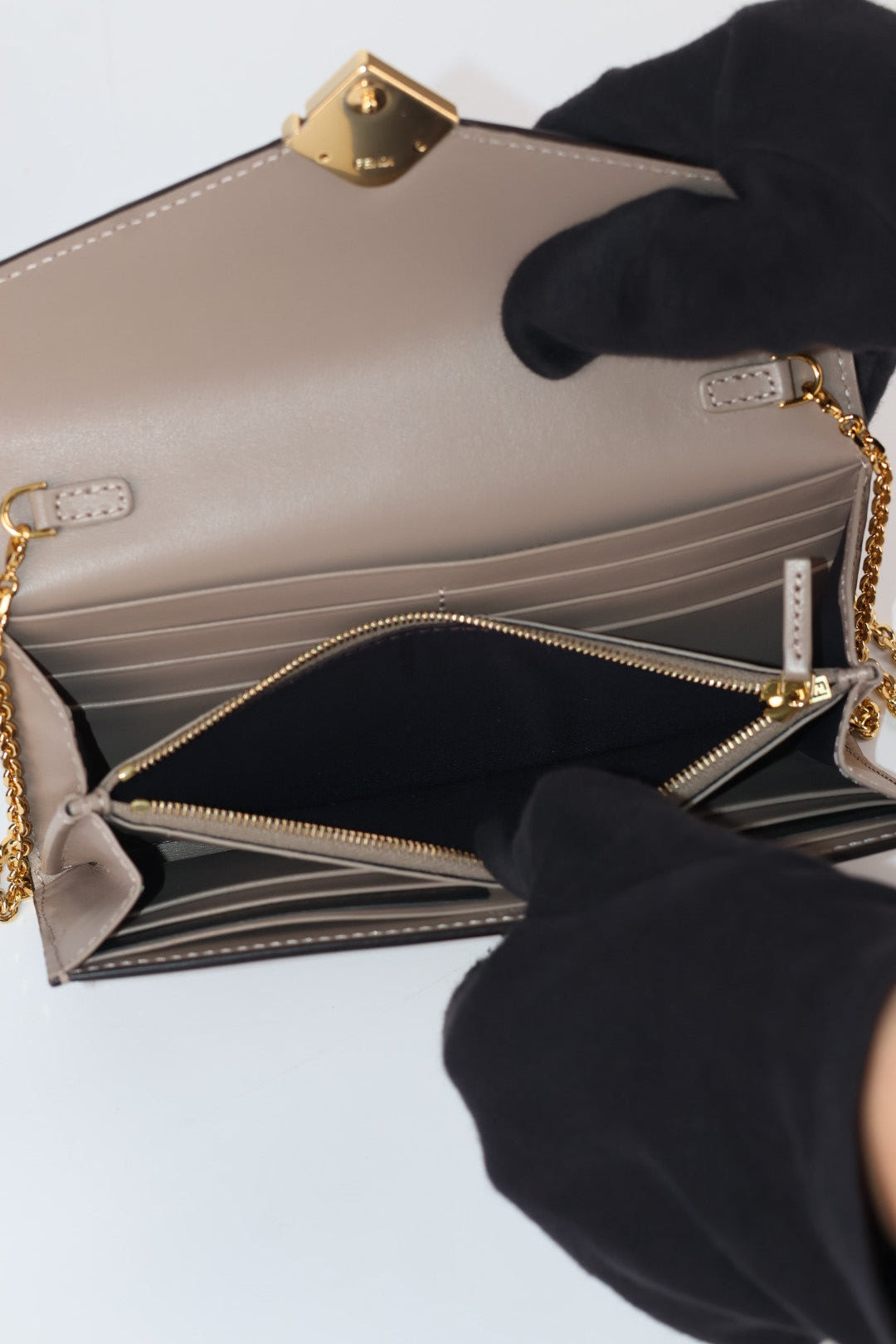 Fendi Woc Continental FF Diamonds