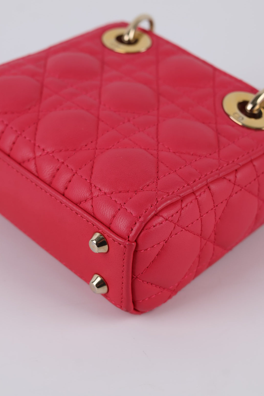 Lady Dior Micro in Pelle
