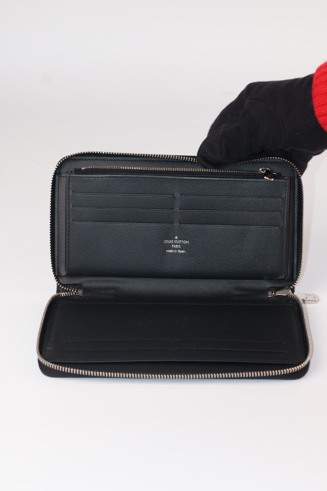 Louis Vuitton Portafoglio Zippy Damier Graphite