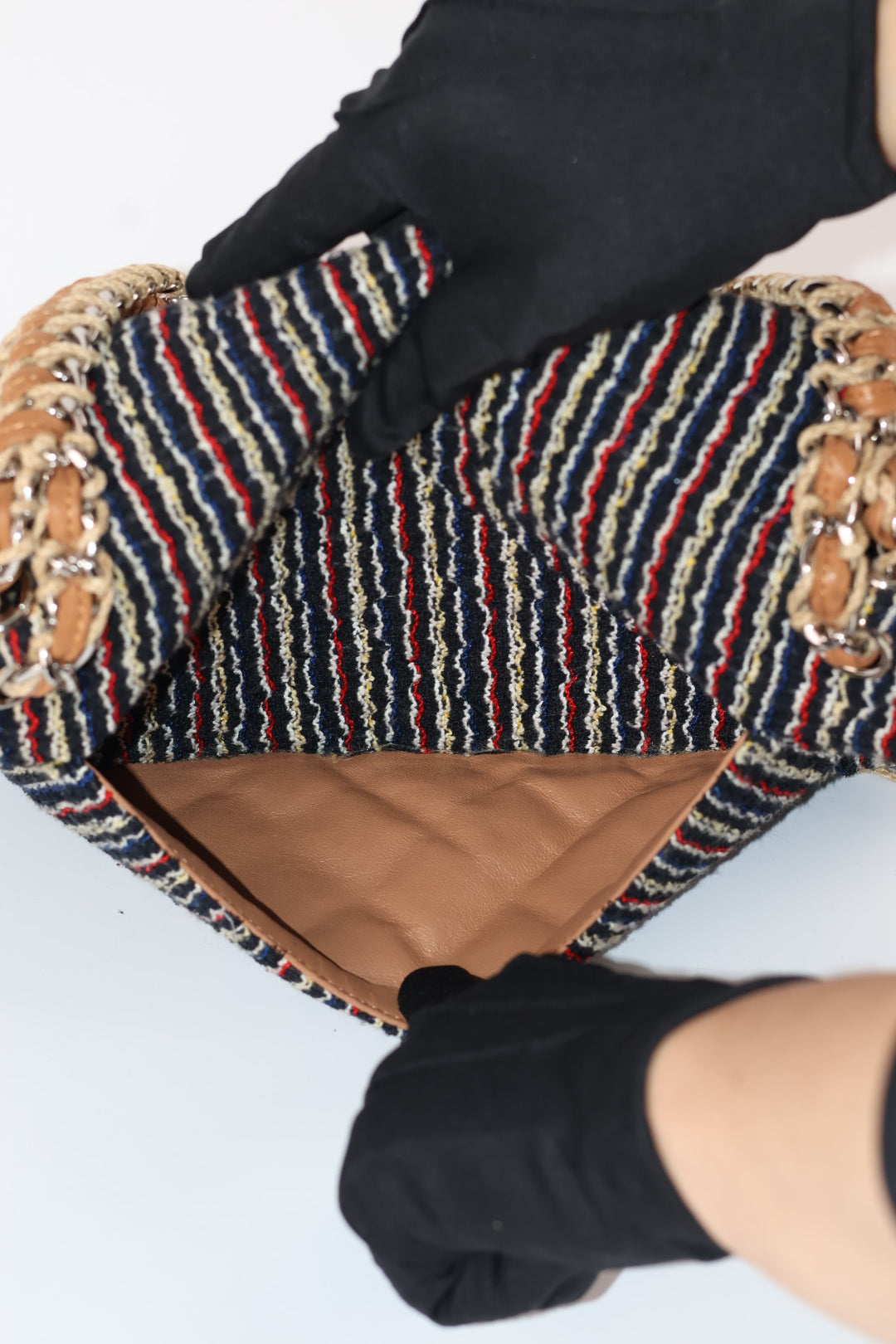 Chanel Classic Flap Tweed a Spalla