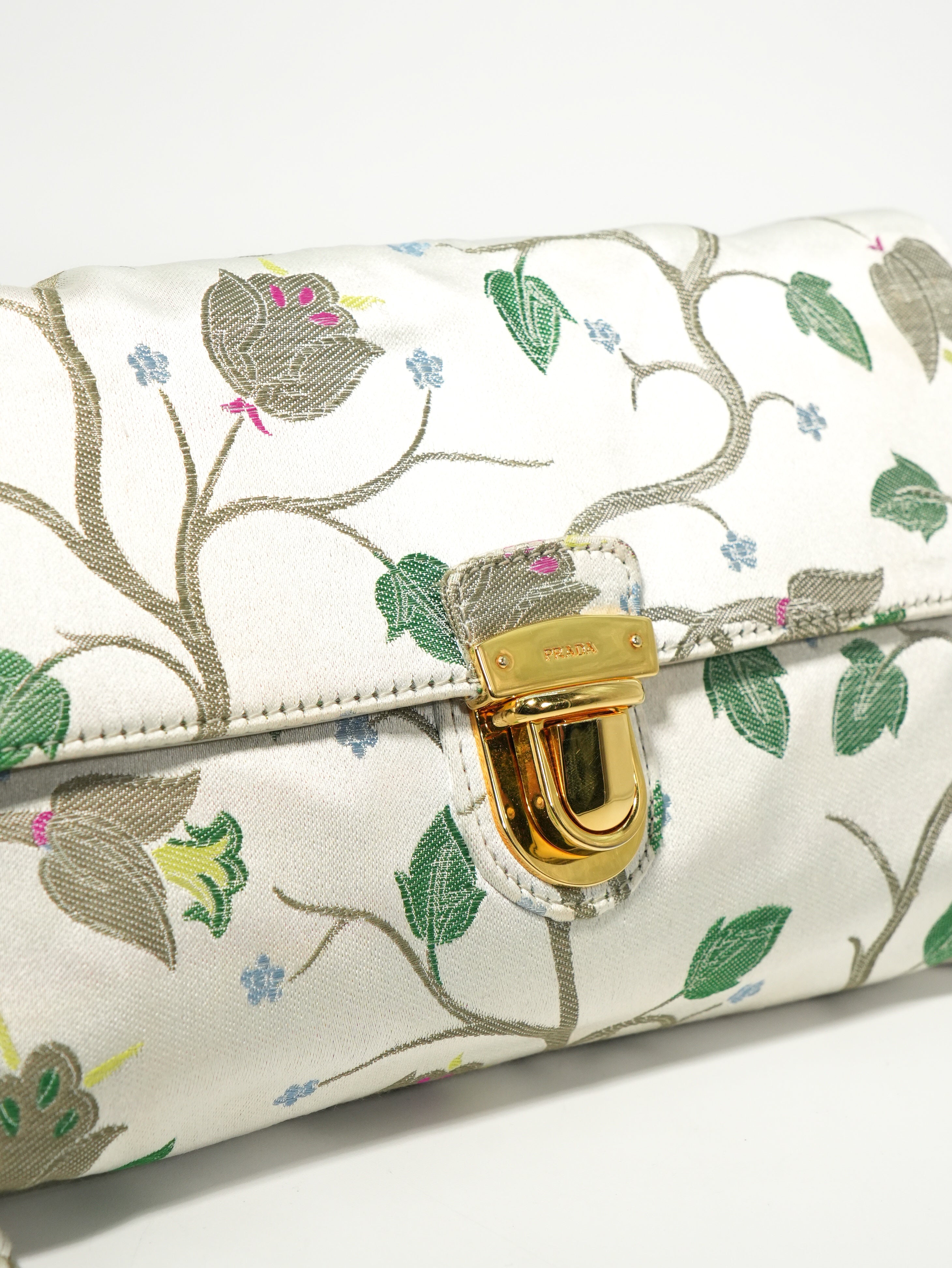 Prada Jacquard Bag Floreale