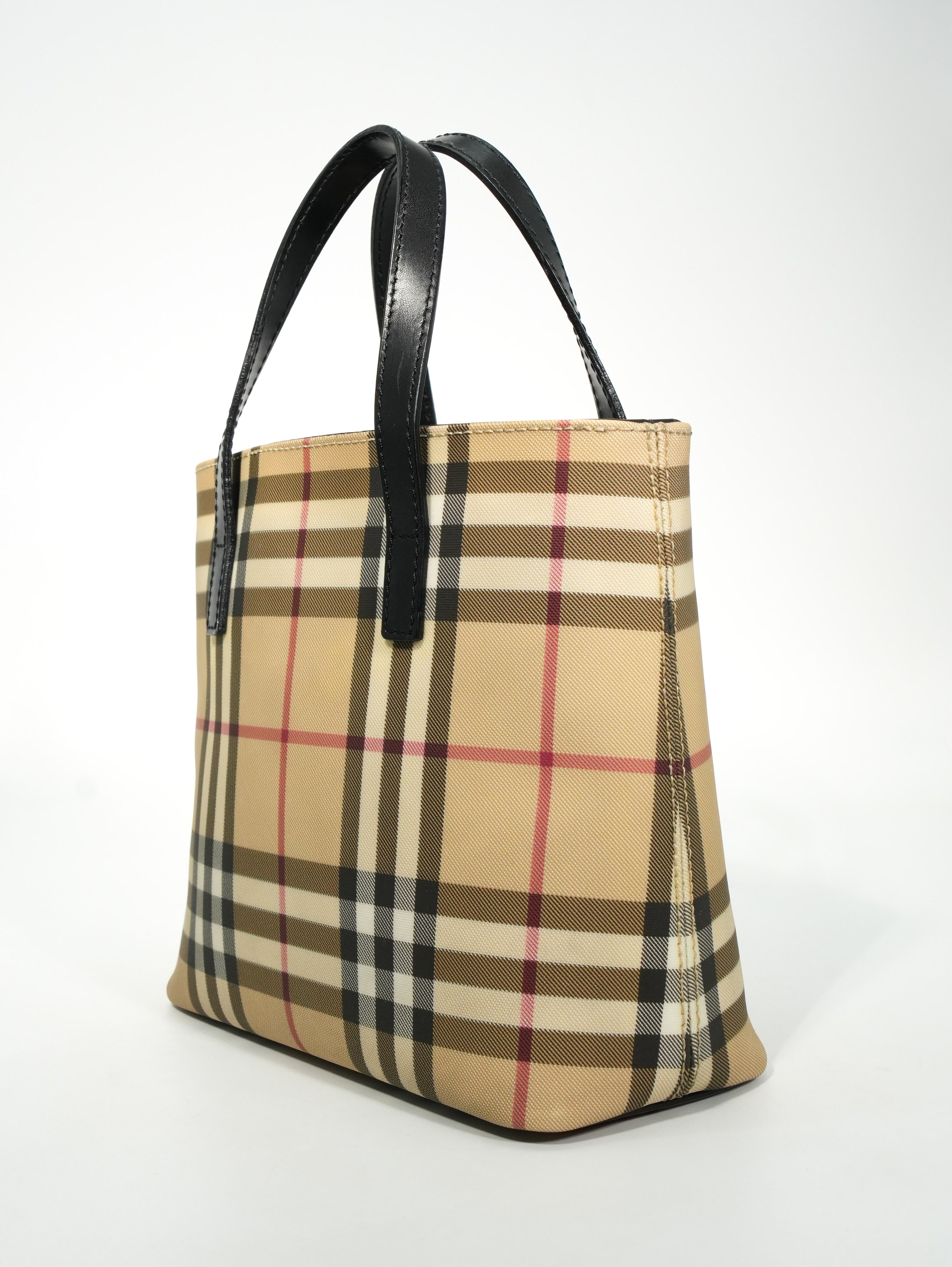 Burberry Mini Tote Check