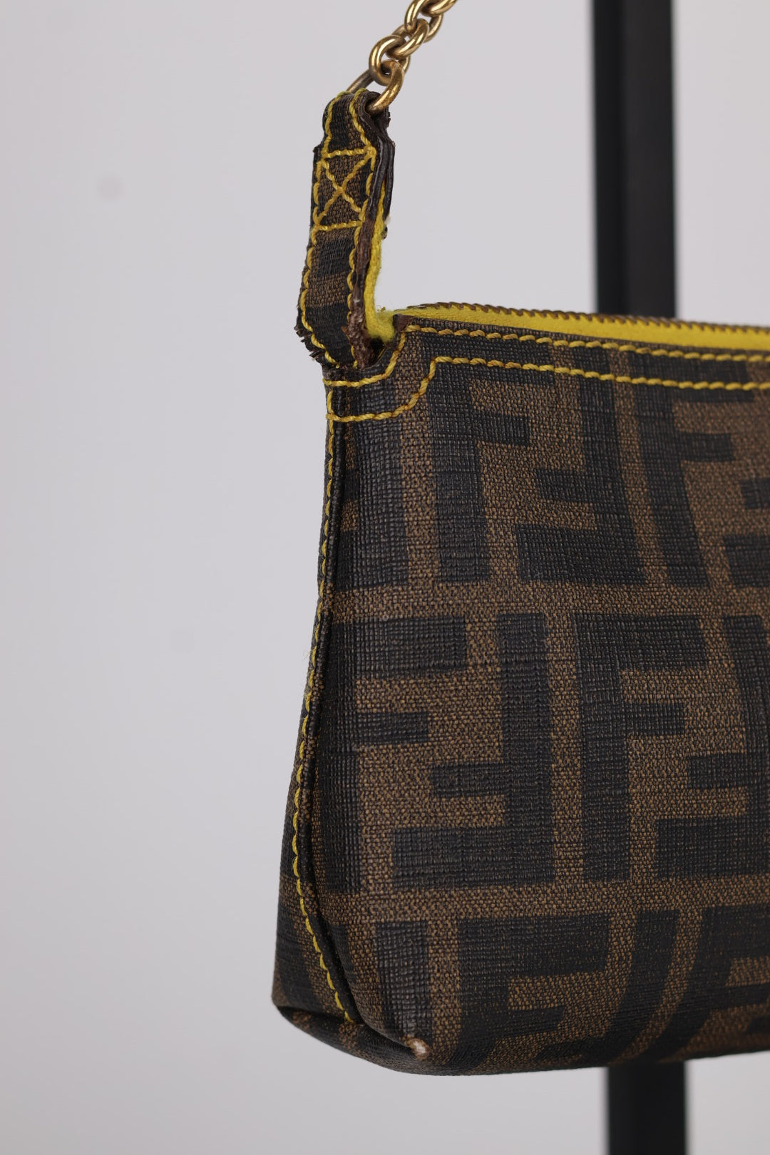 Fendi Chain Pochette FF Logo