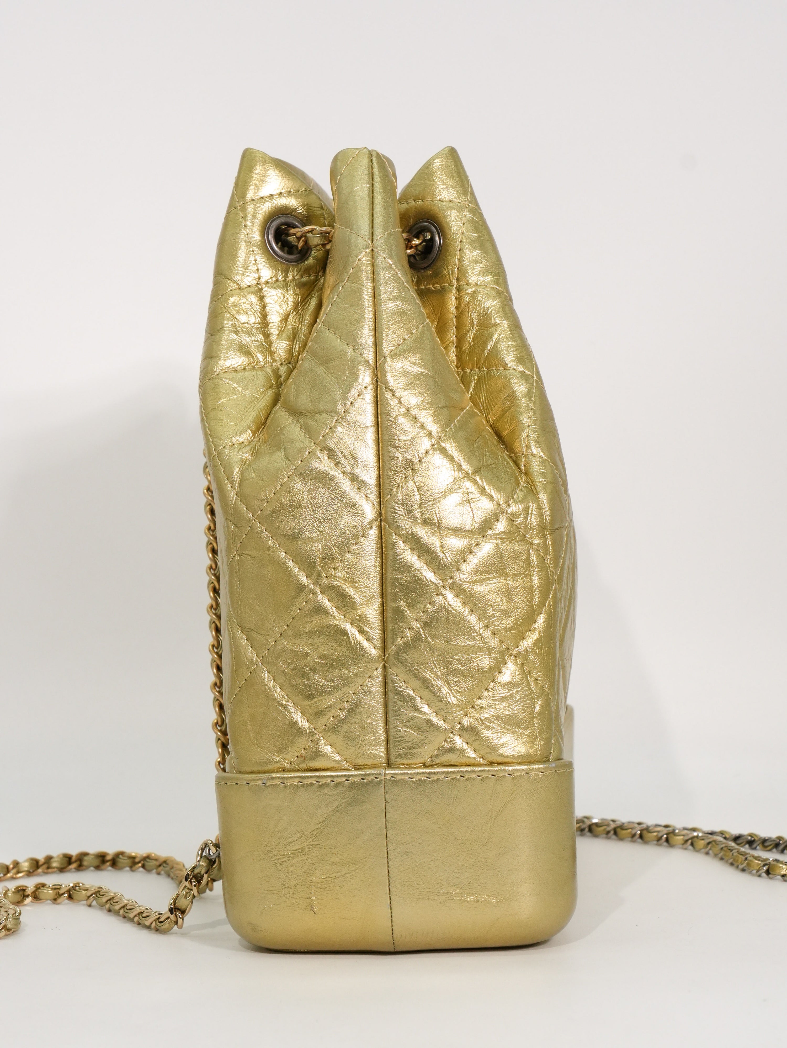 Chanel Zaino Gabrielle Gold