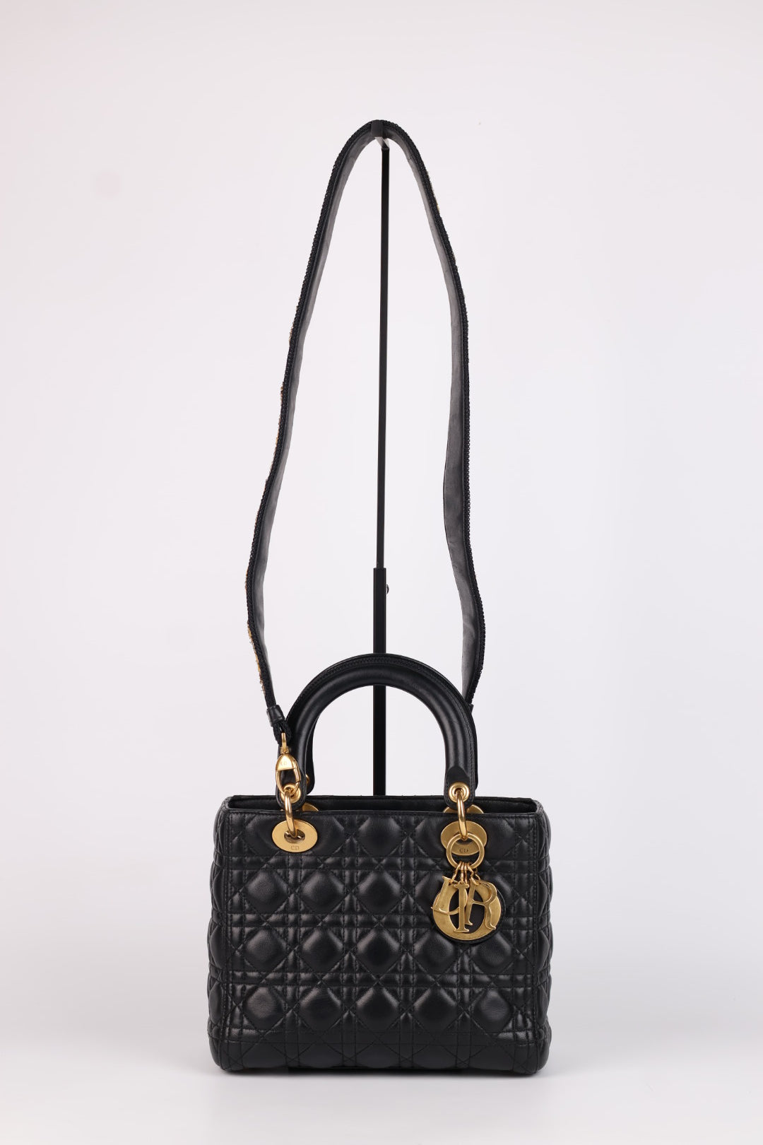Lady Dior Meda in Pelle