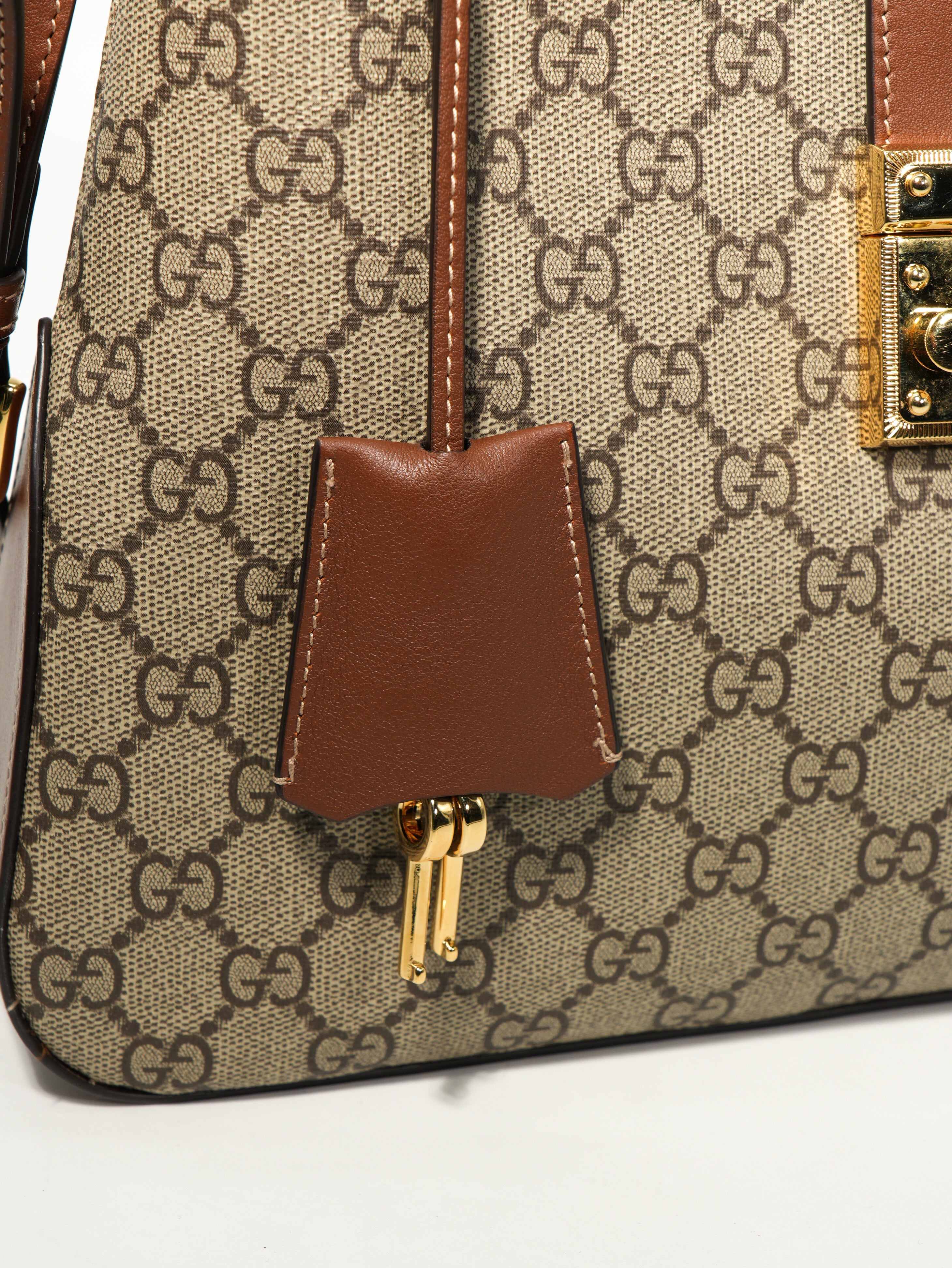 Gucci Padlock a Spalla GG Supreme