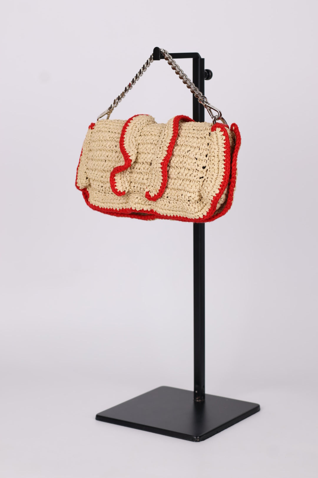 Fendi Mini Baguette Rafia