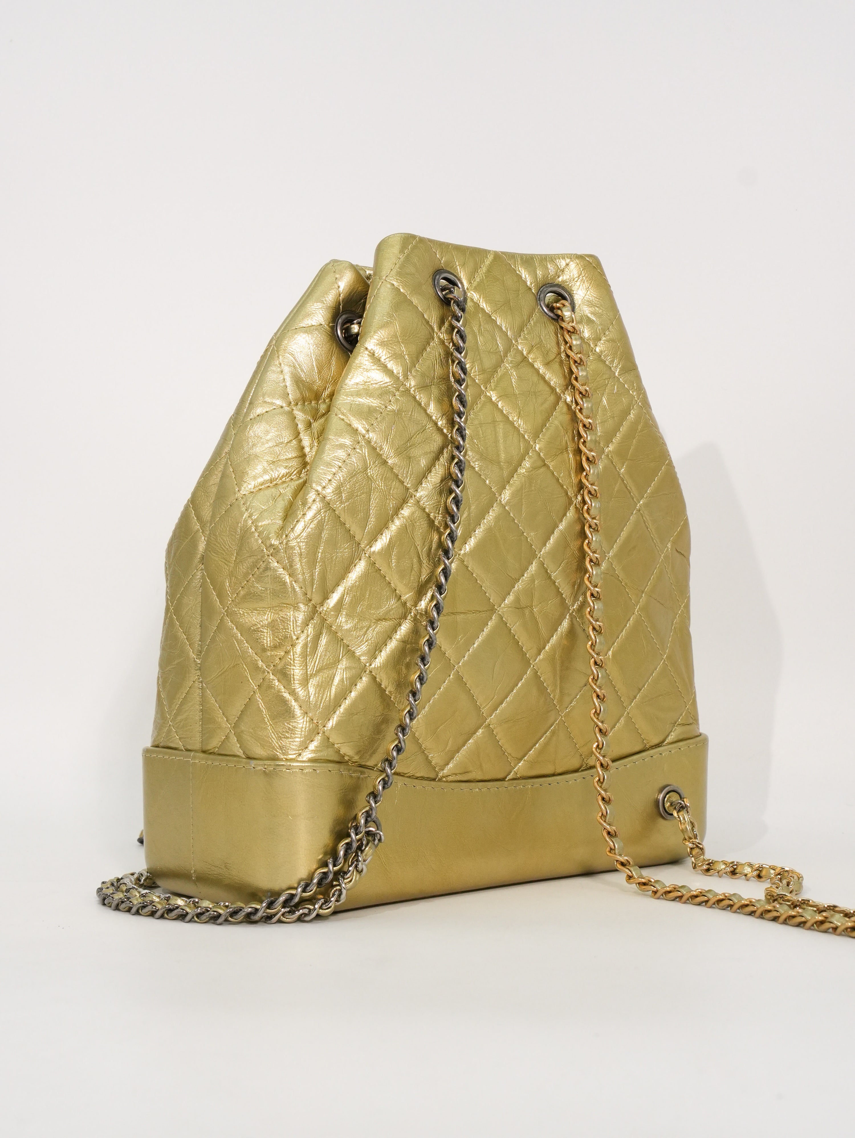 Chanel Zaino Gabrielle Gold