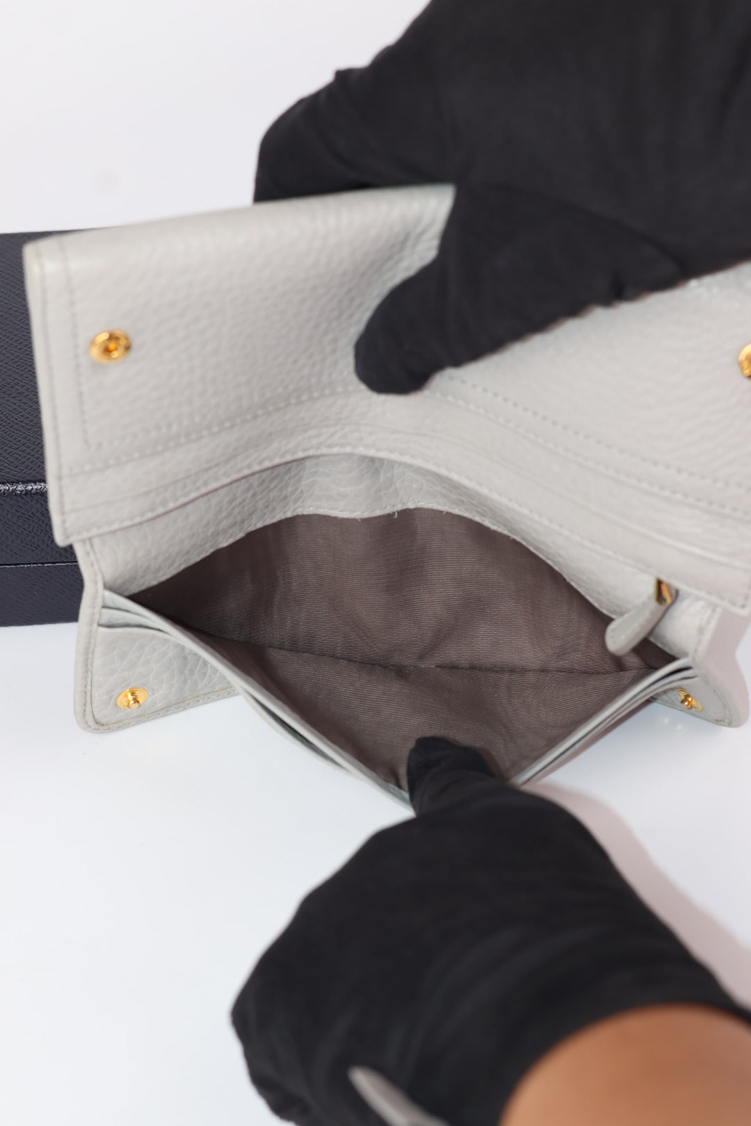 Prada Portafoglio Lungo in Pelle
