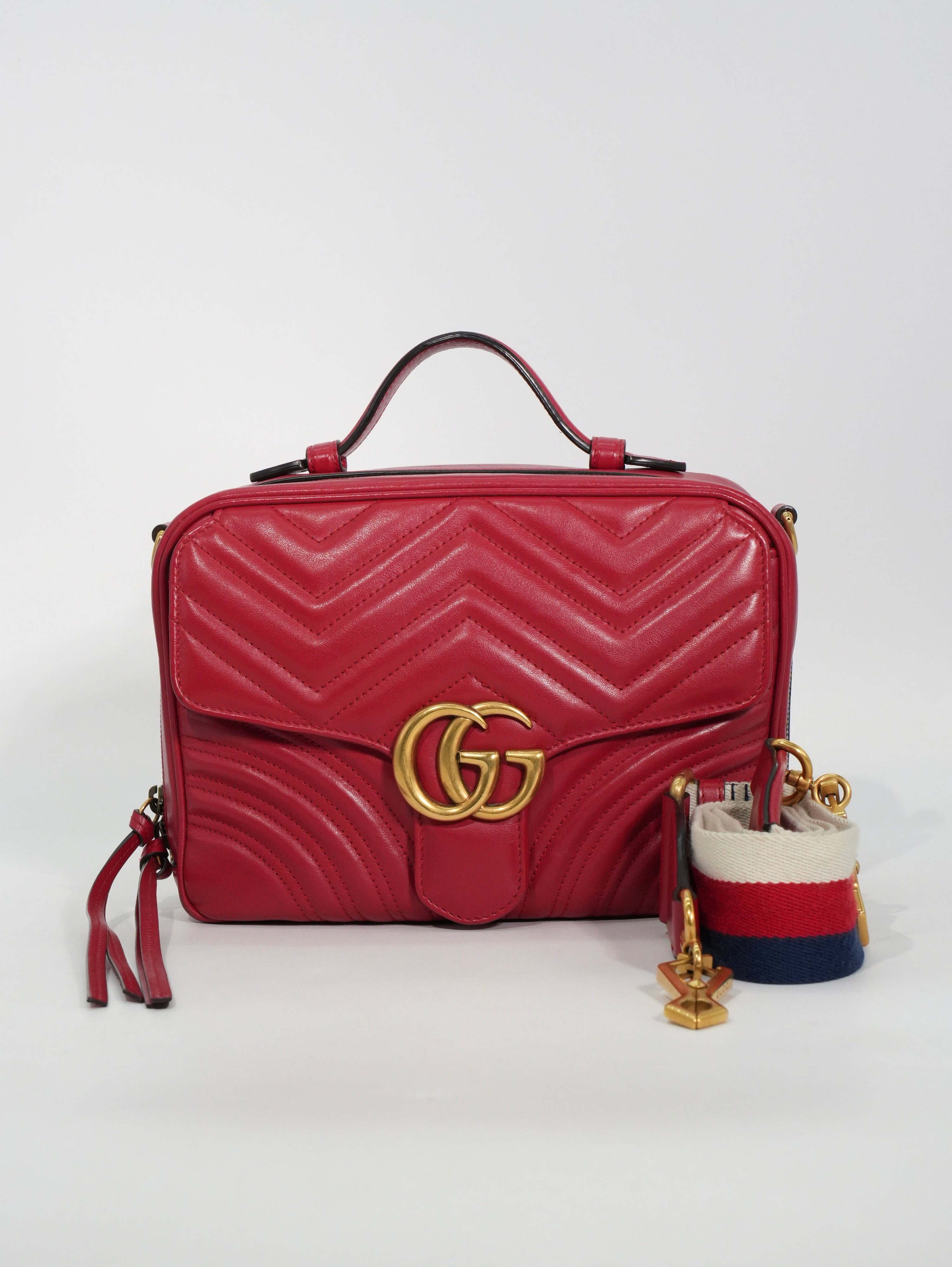 Gucci Bauletto Marmont Matelassé