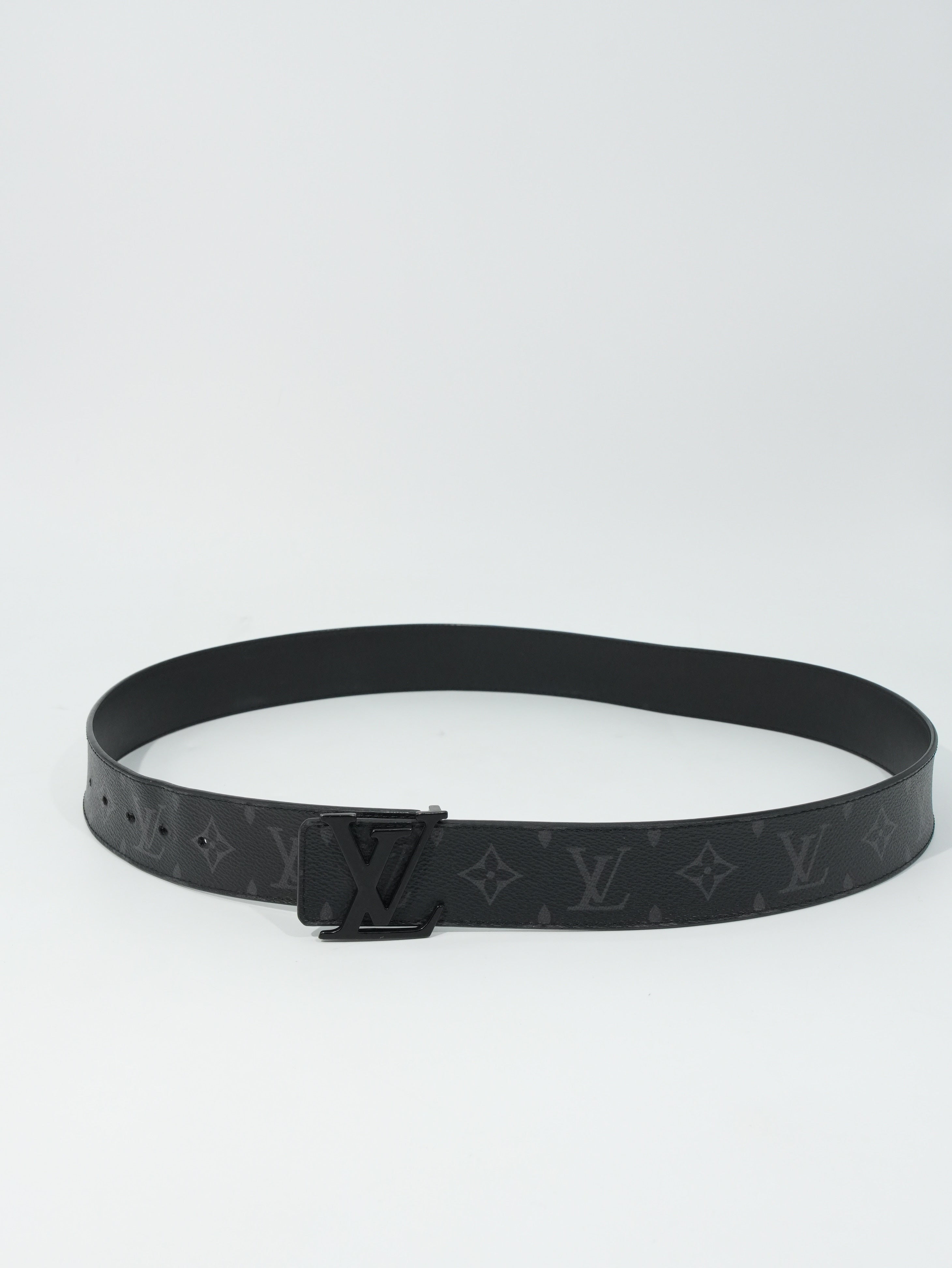 Louis Vuitton Cintura Initiales Monogram Eclipse