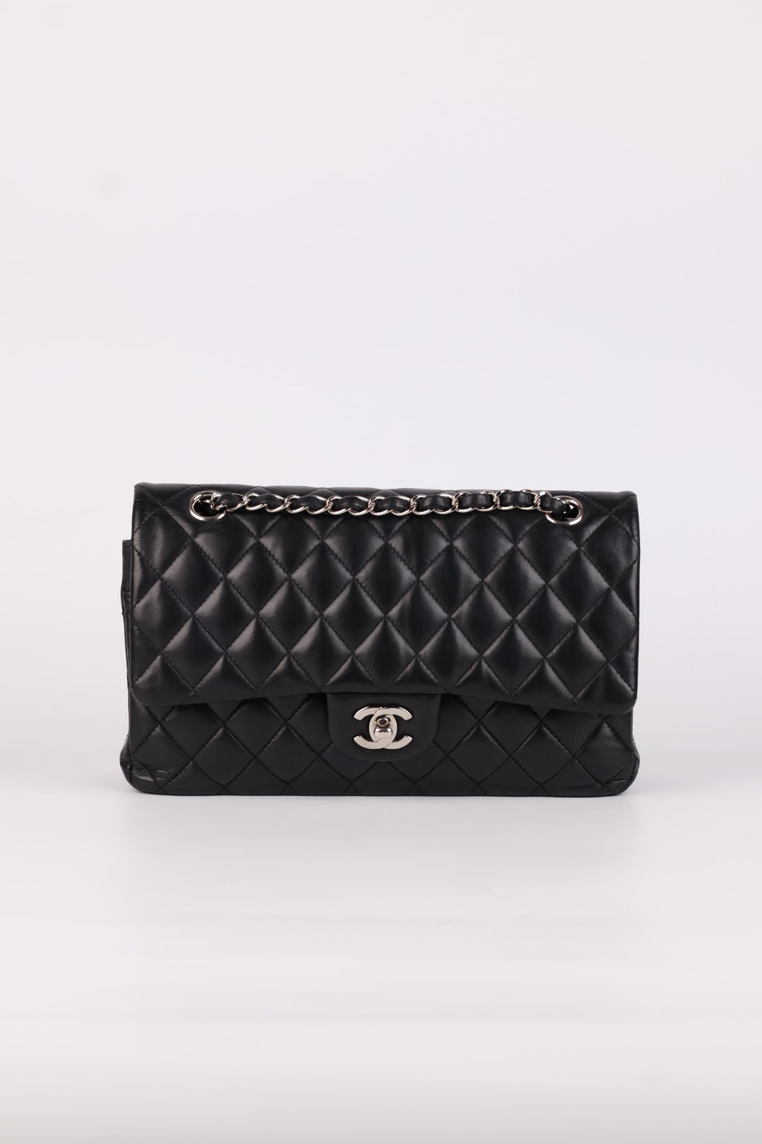 Chanel Timeless Double Flap in Agnello