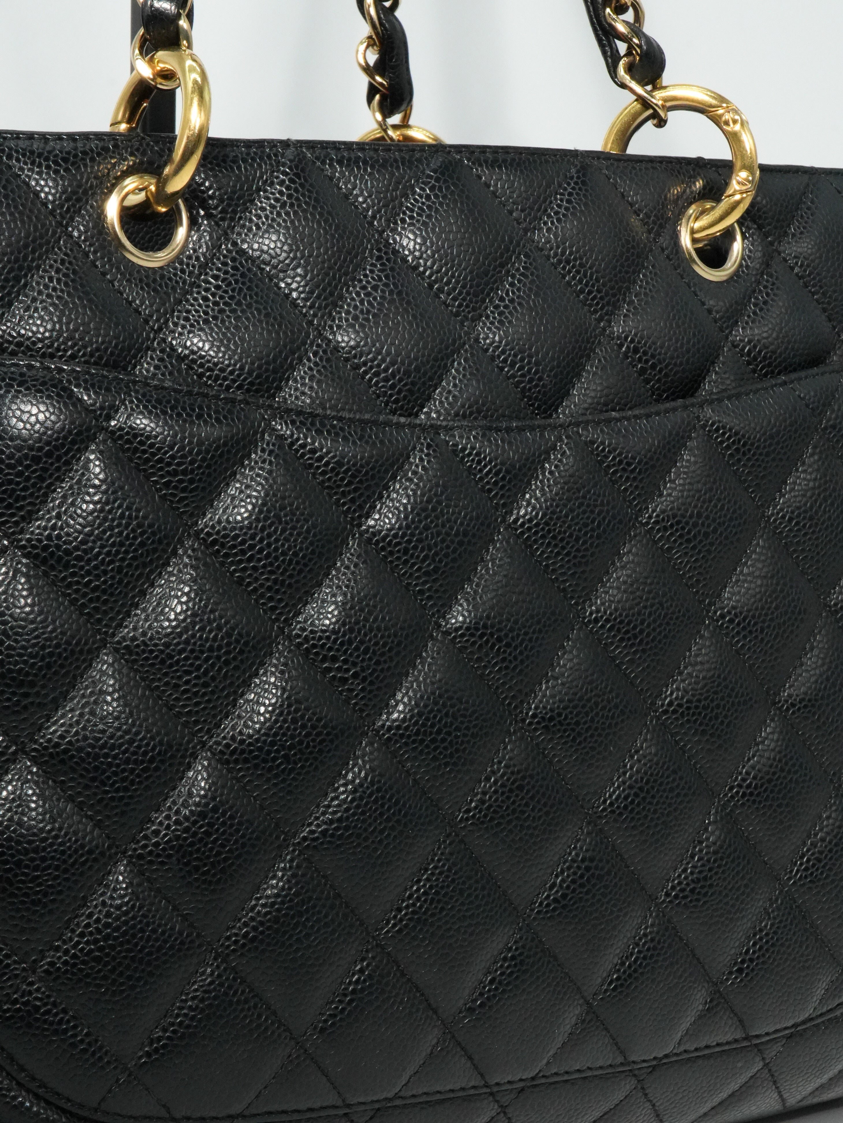 Chanel GST Caviar Nero