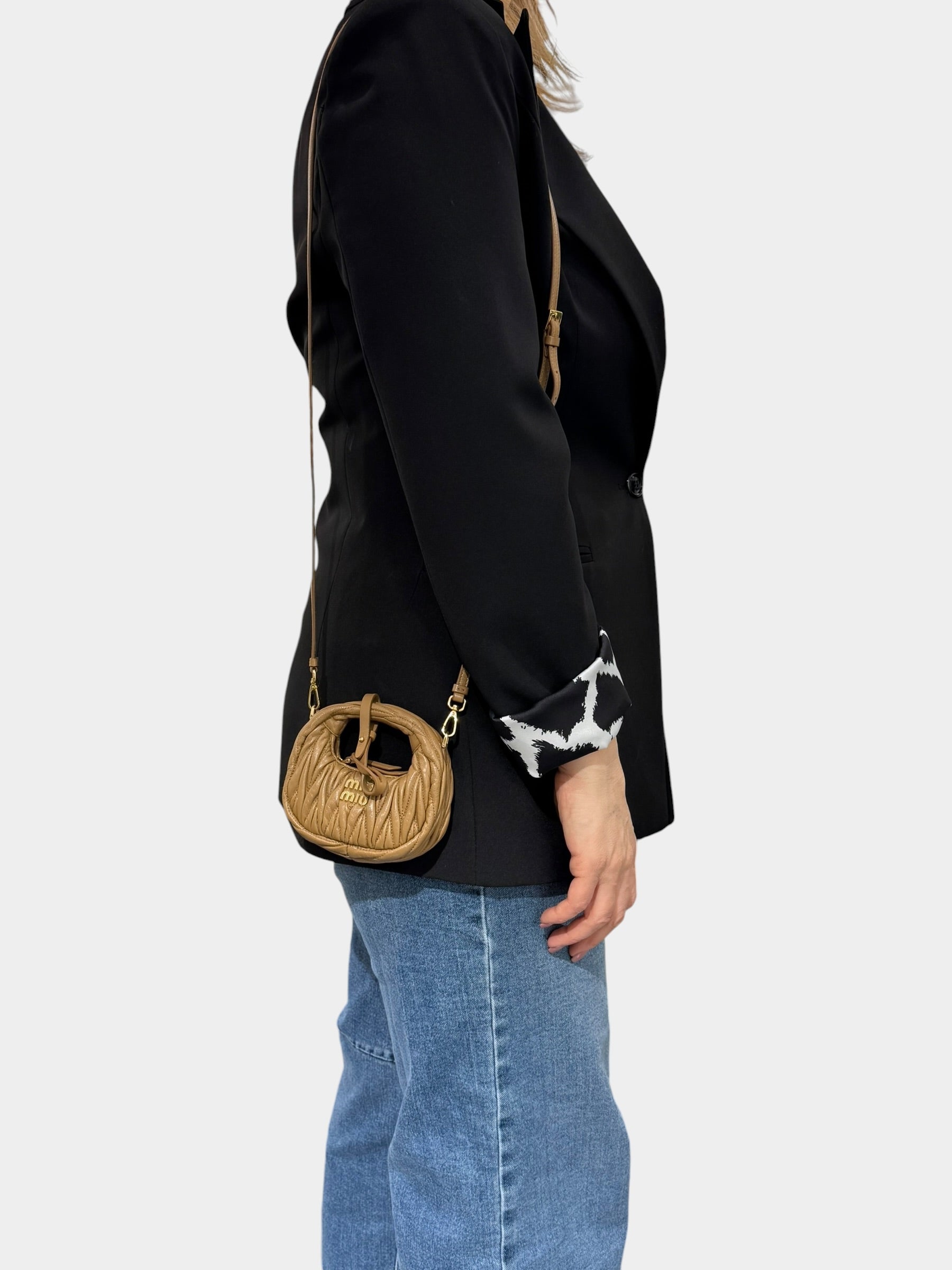 Miu Miu Micro Wander Matelassé